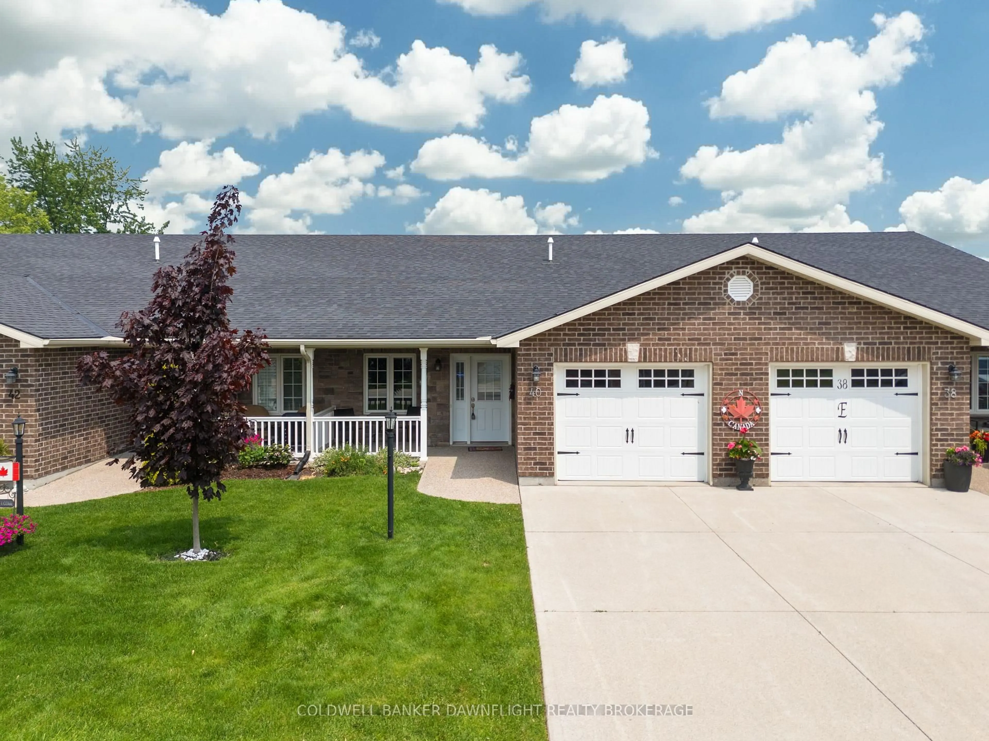Home with brick exterior material, street for 40 Devon Dr, South Huron Ontario N0M 1S3