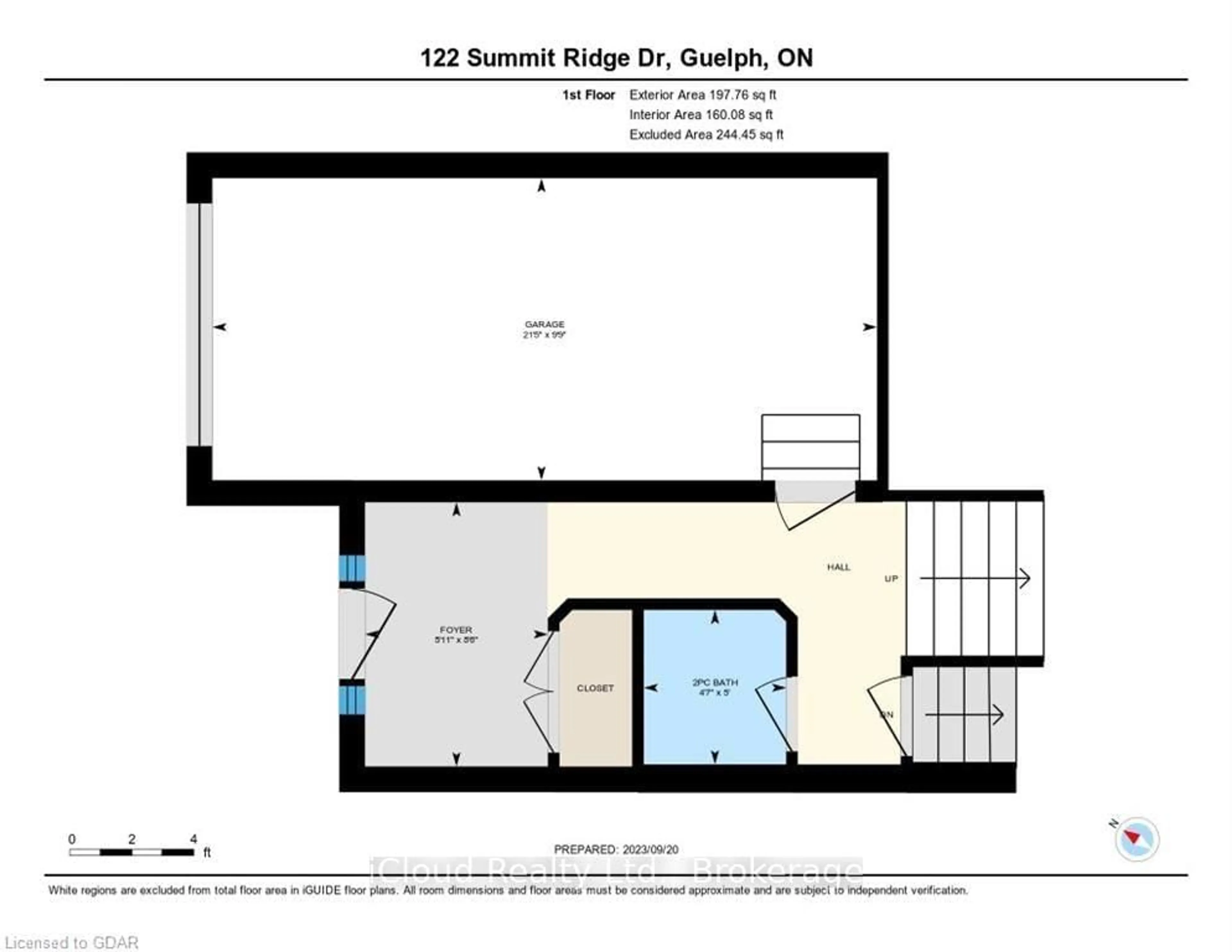 Floor plan for 122 Summit Ridge Dr, Guelph Ontario N1E 0M8
