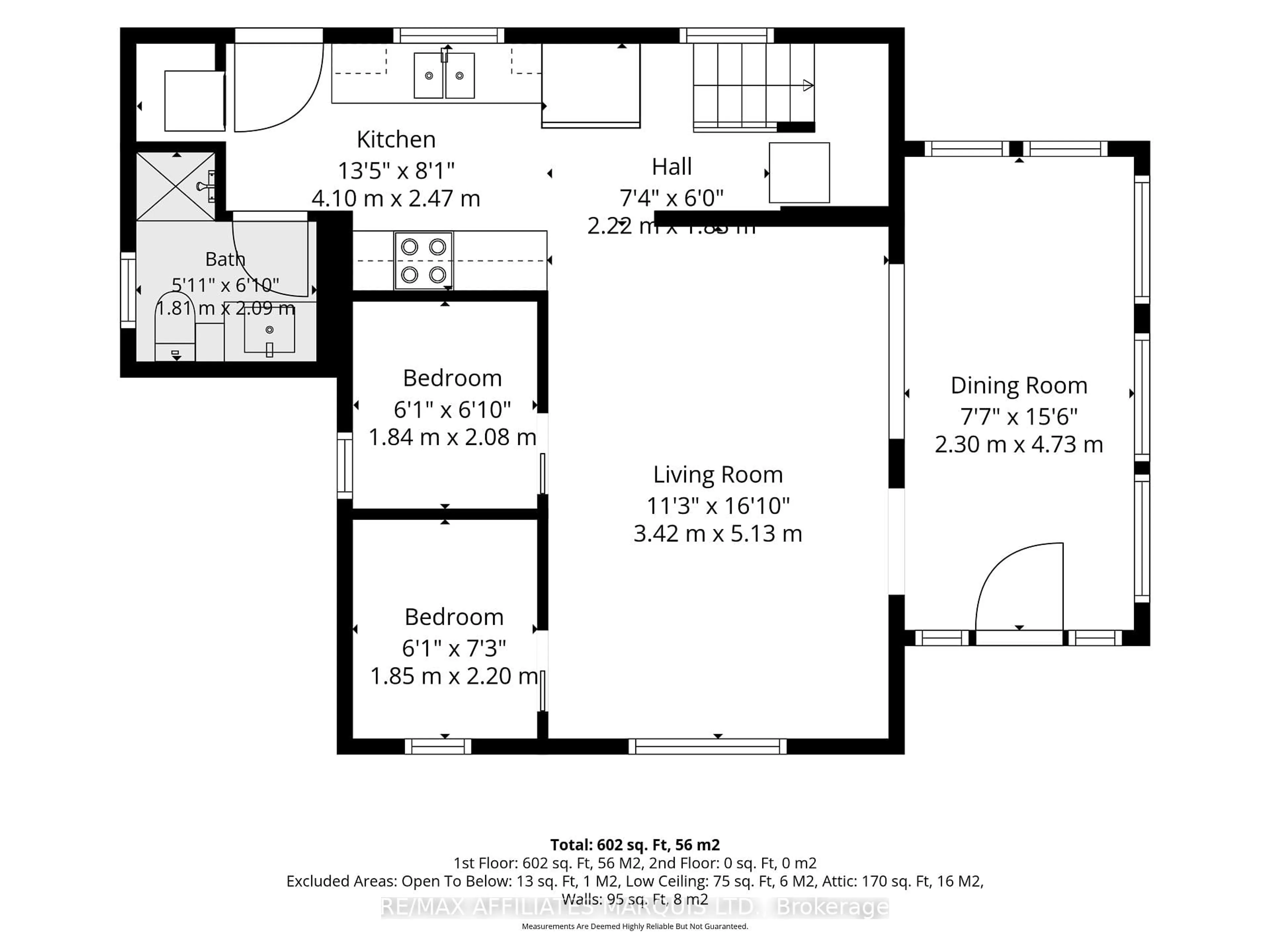 Floor plan for 19 Hamilton Island Rd, South Glengarry Ontario K0C 2E0