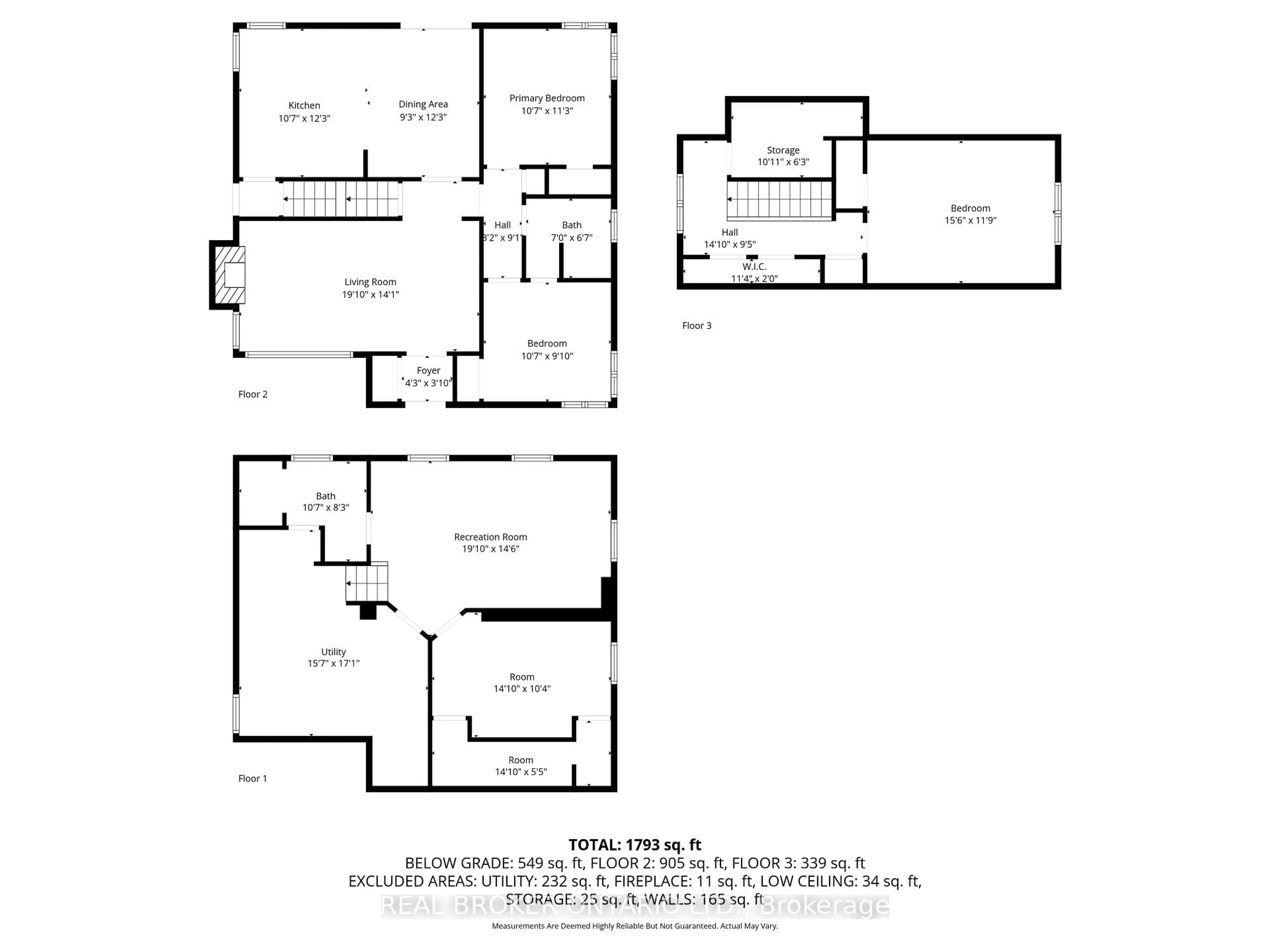 Floor plan for 36 Gibson Dr, Norfolk Ontario N3Y 3L3