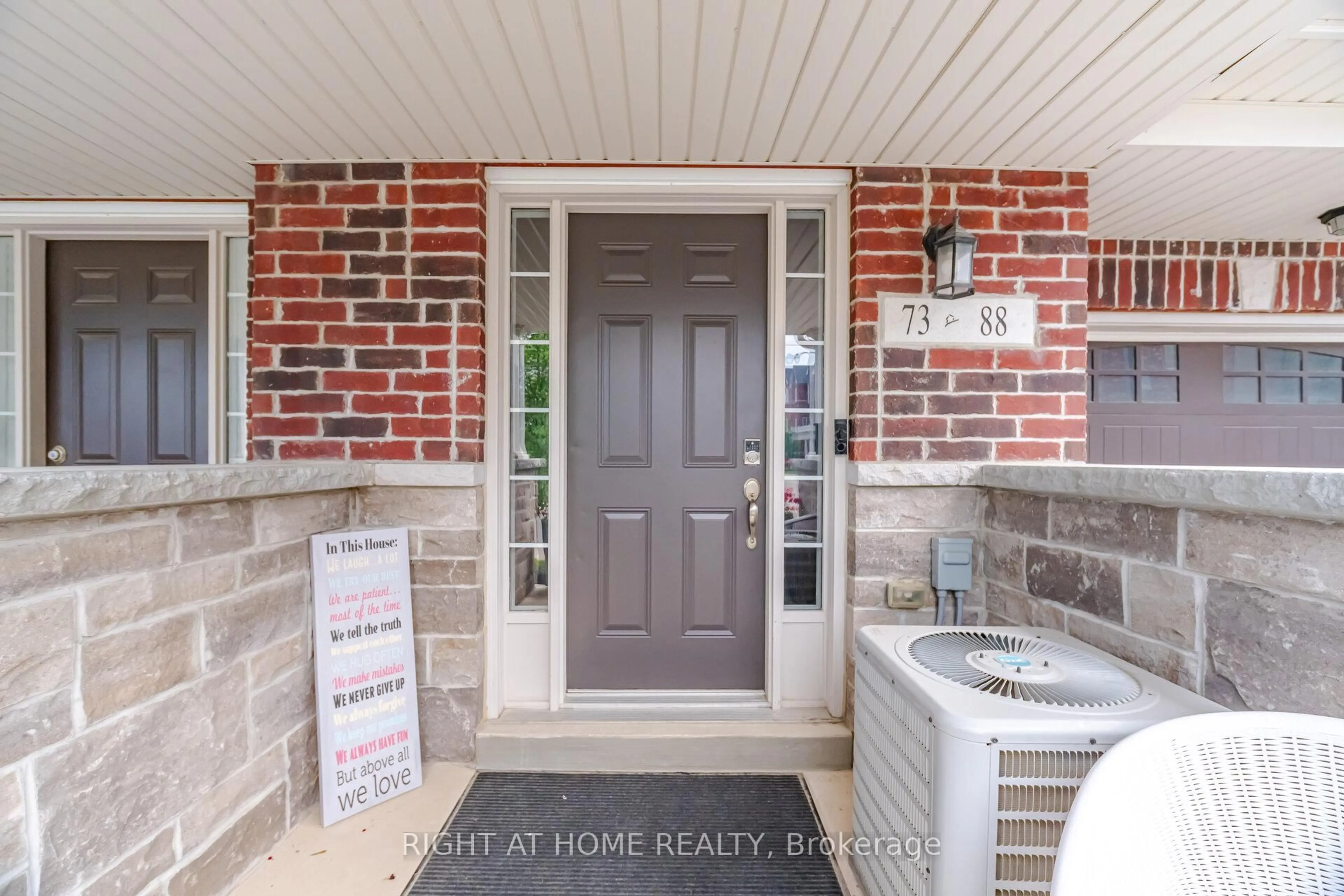 Indoor entryway for 88 Decorso Dr #73, Guelph Ontario N1L 0A1