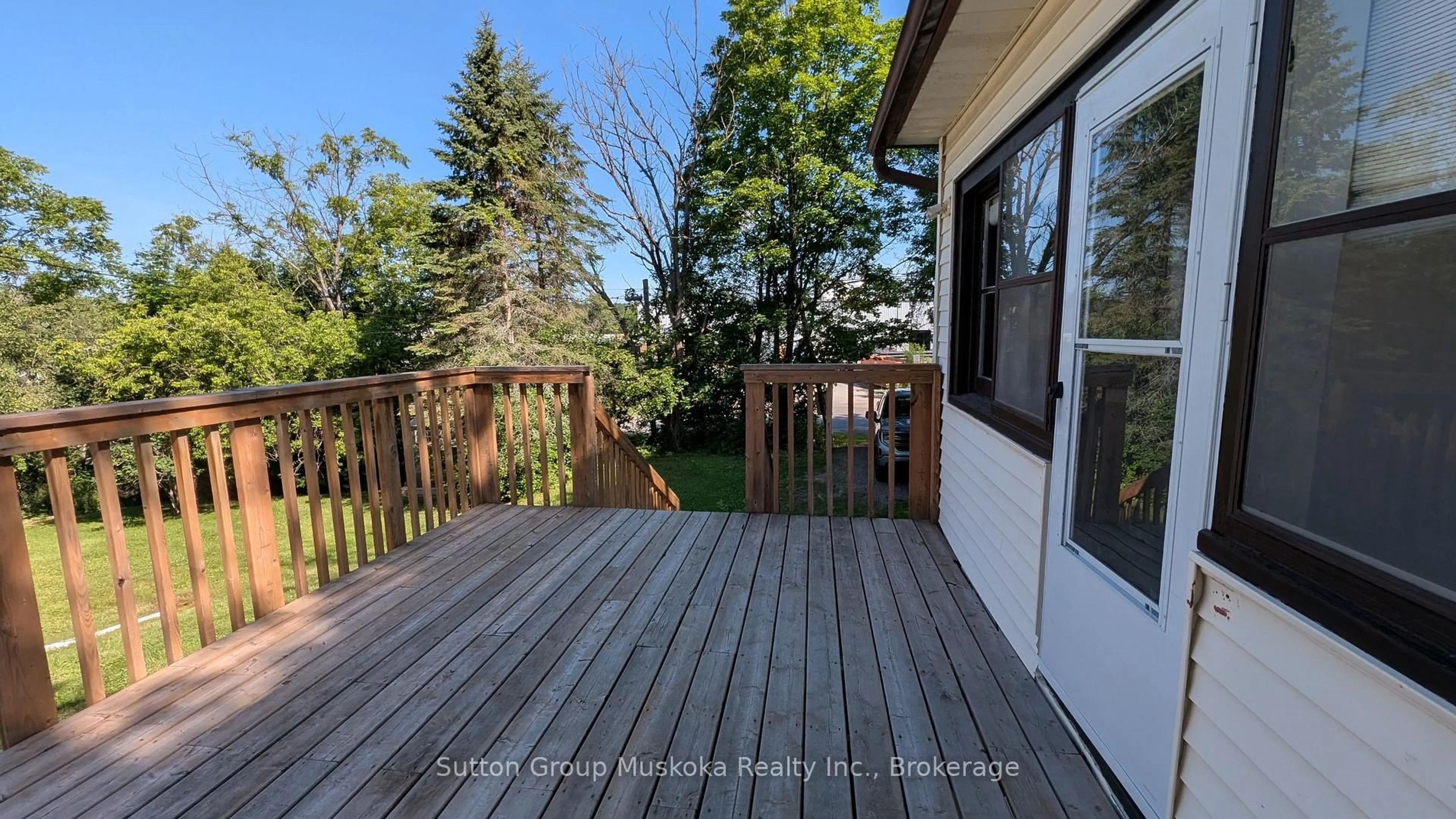 Patio, water/lake/river/ocean view for 18 Susan St, Huntsville Ontario P1H 1X4