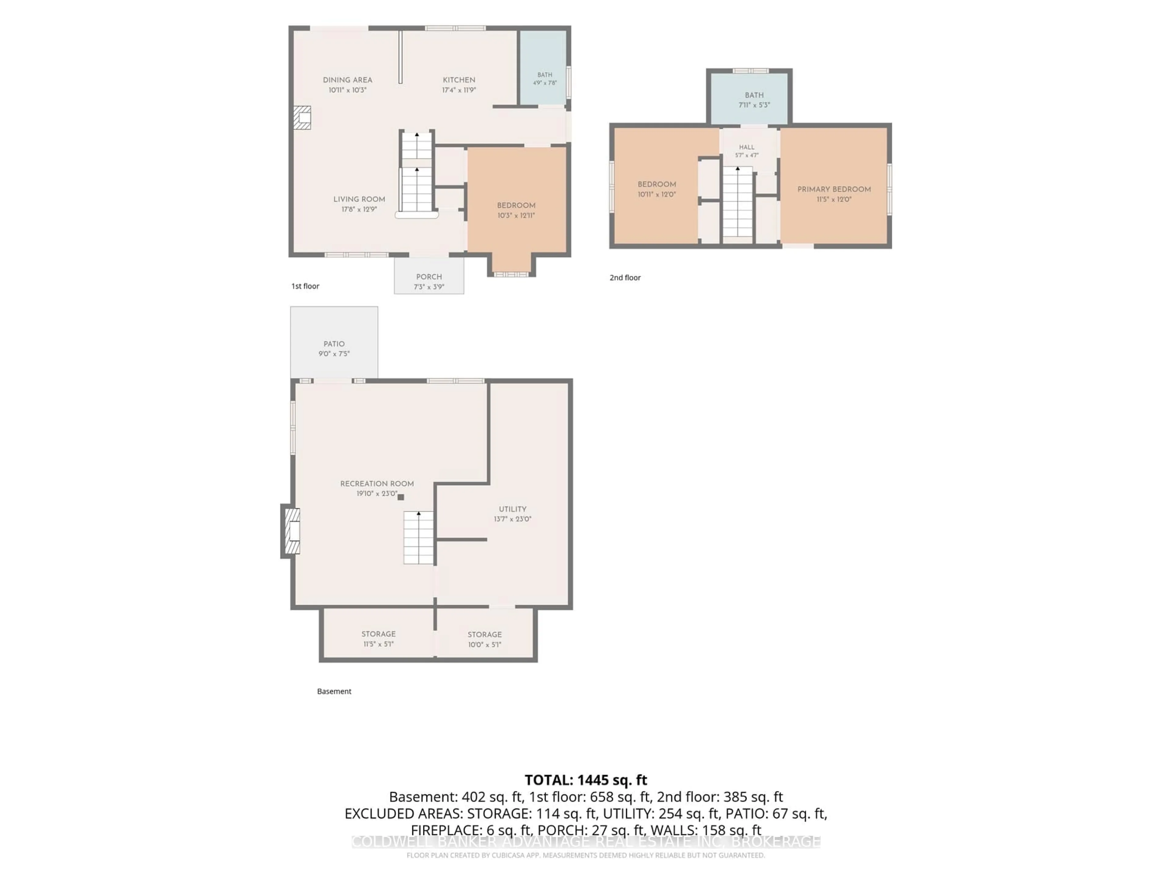 Floor plan for 10448 Lakeshore Rd, Wainfleet Ontario L3K 5V4