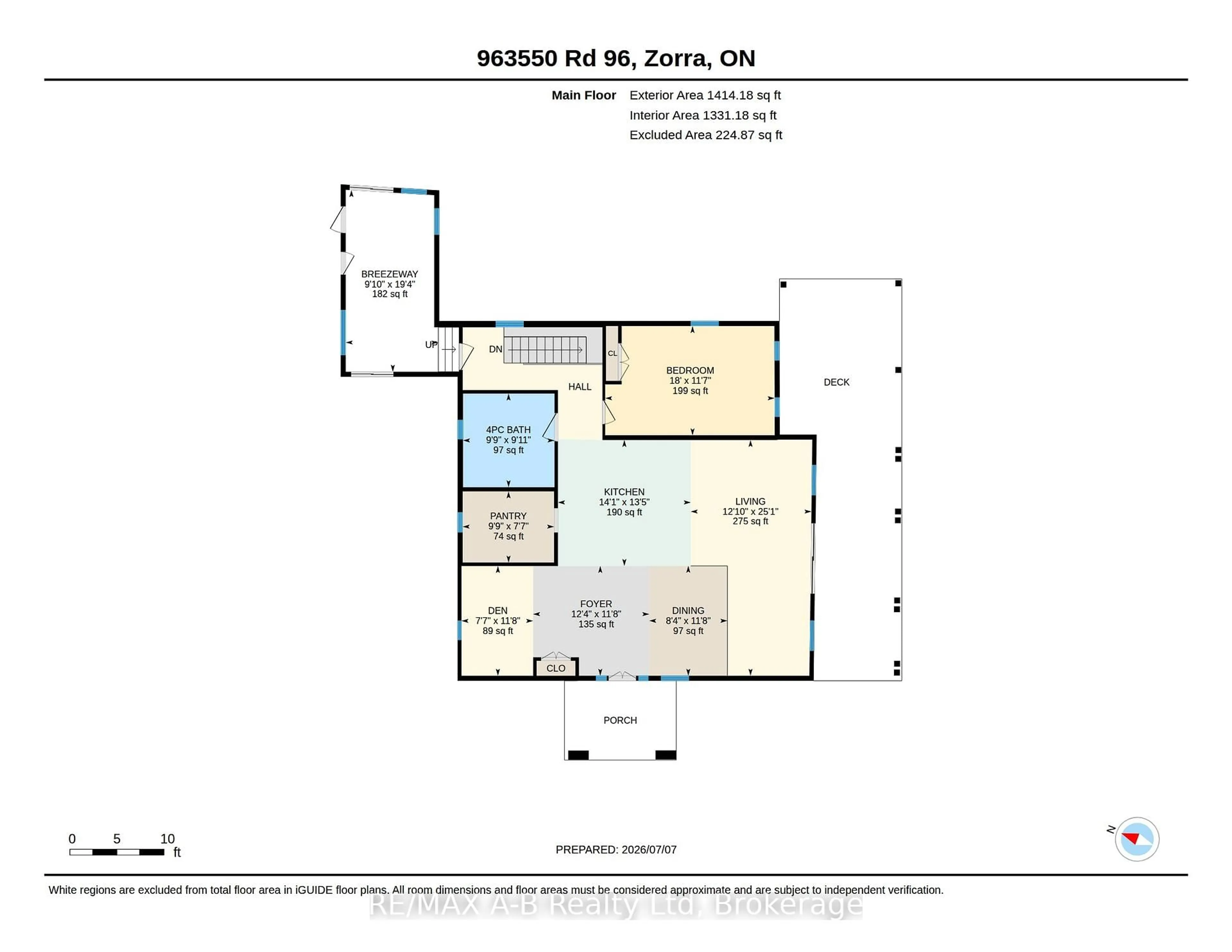 Floor plan for 963550 Rd 96, Zorra Ontario N0J 1J0