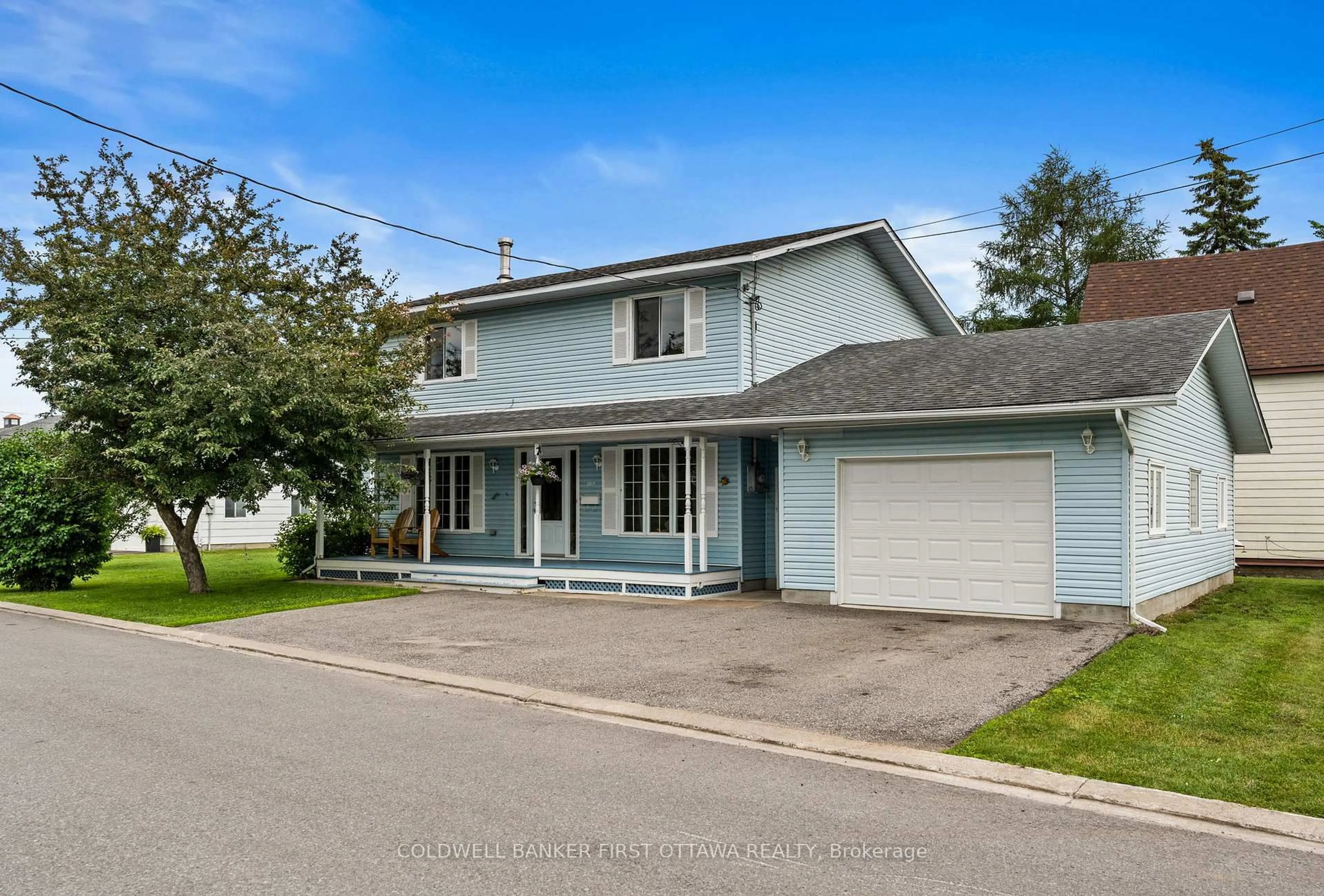 A pic from outside/outdoor area/front of a property/back of a property/a pic from drone, street for 202 Miguel St, Carleton Place Ontario K7C 1C5