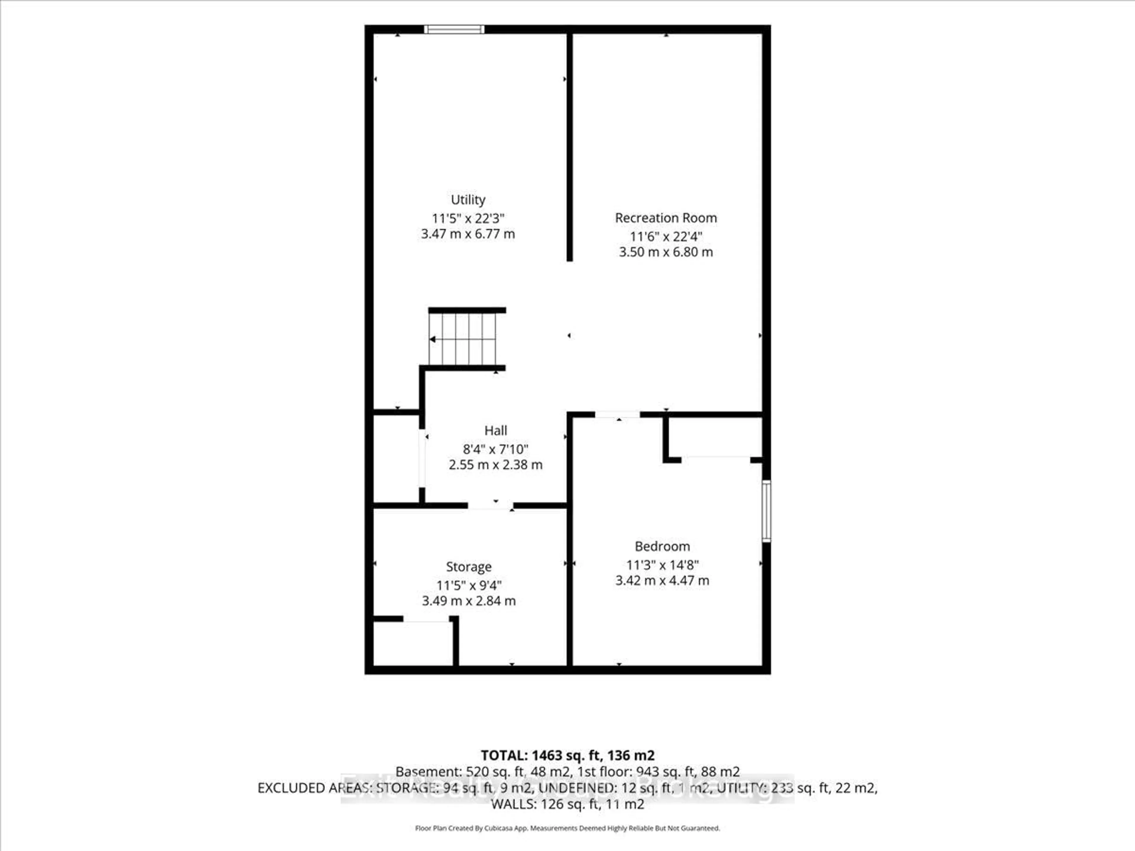 Floor plan for 51 Sidney Rd, Hastings Ontario K0K 2C0