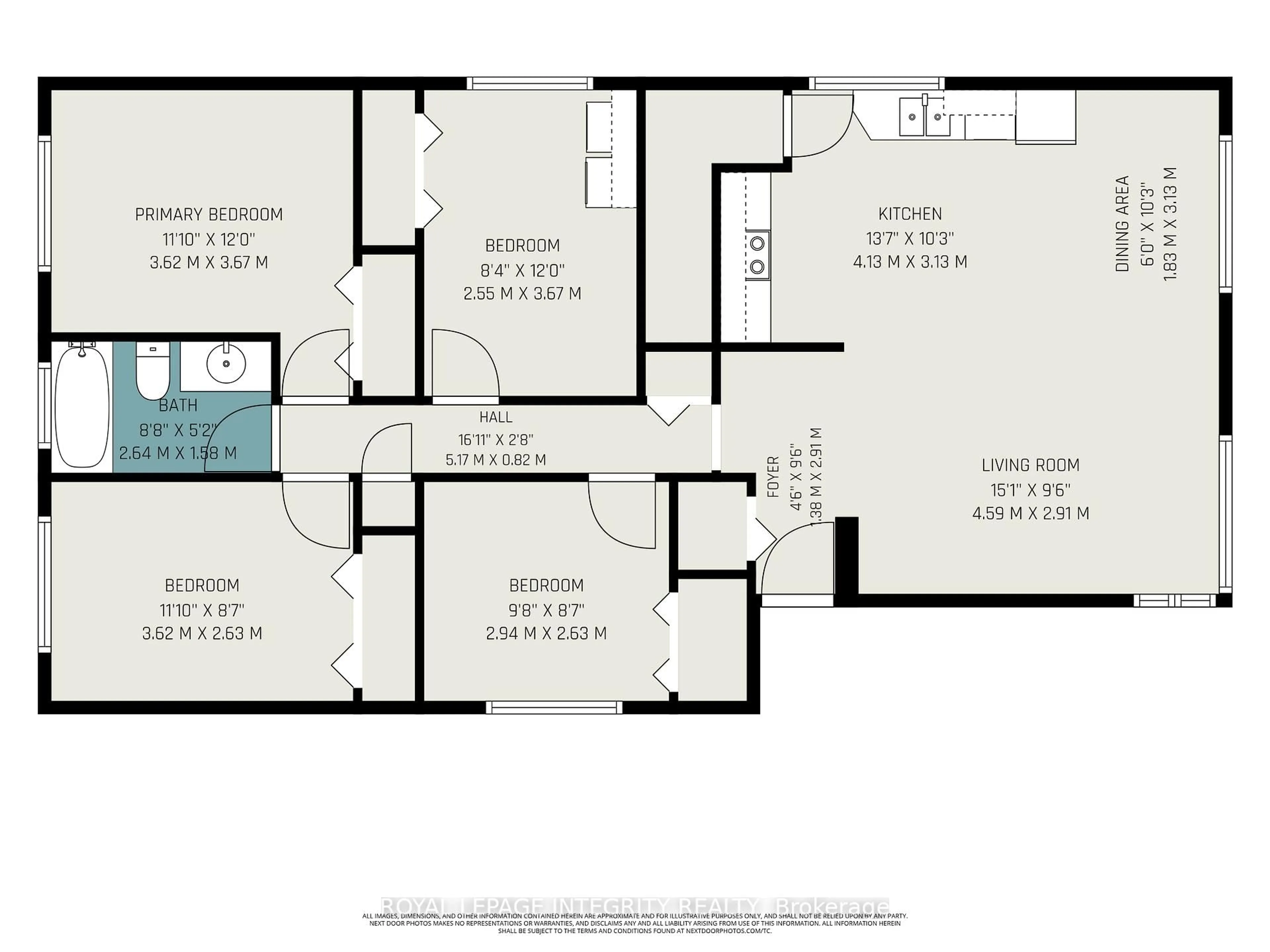 Floor plan for 2450 Magnus Ave, Ottawa Ontario K1G 1J8