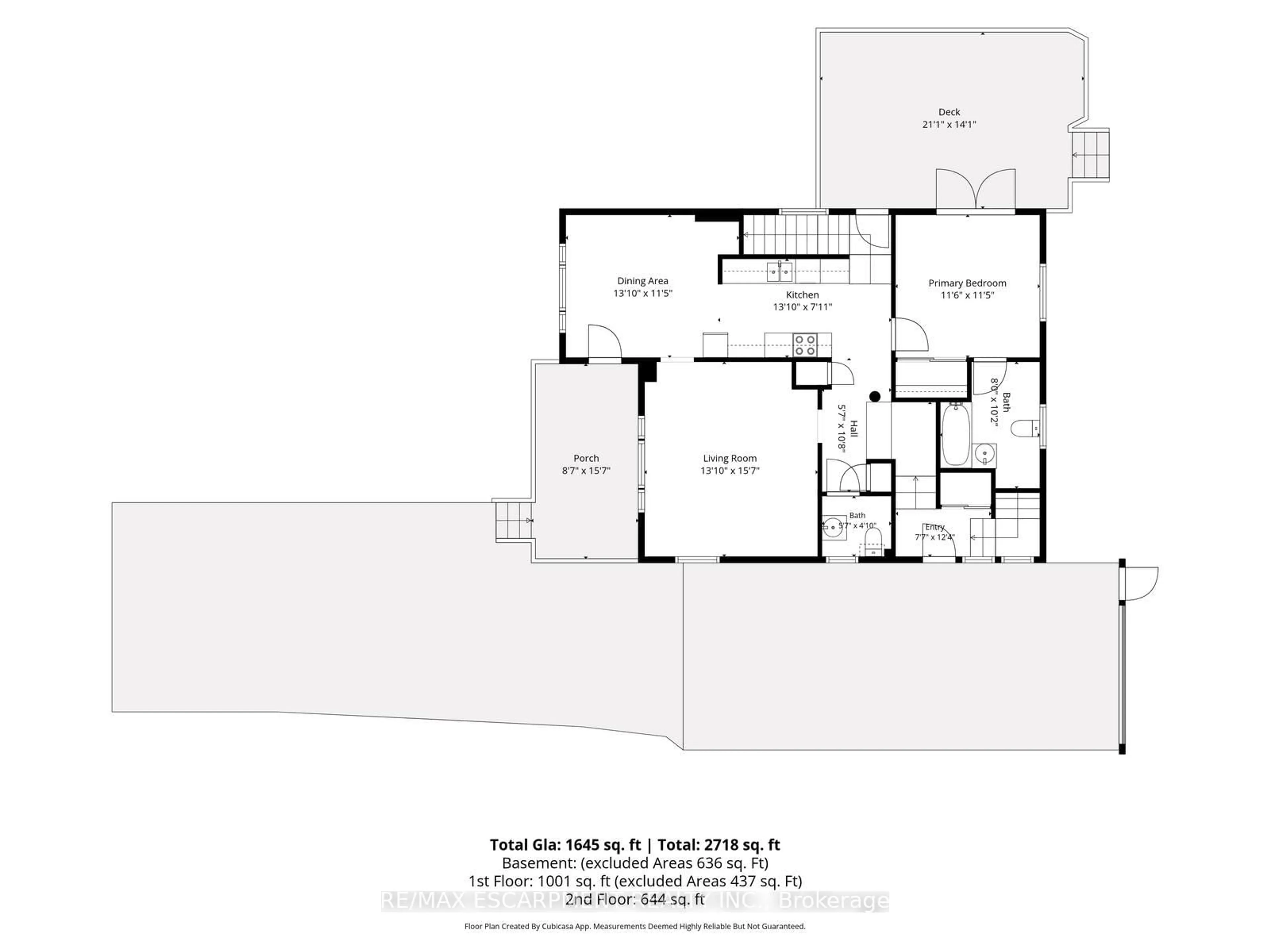 Floor plan for 350 Perth St, Wellington North Ontario N0G 2L1