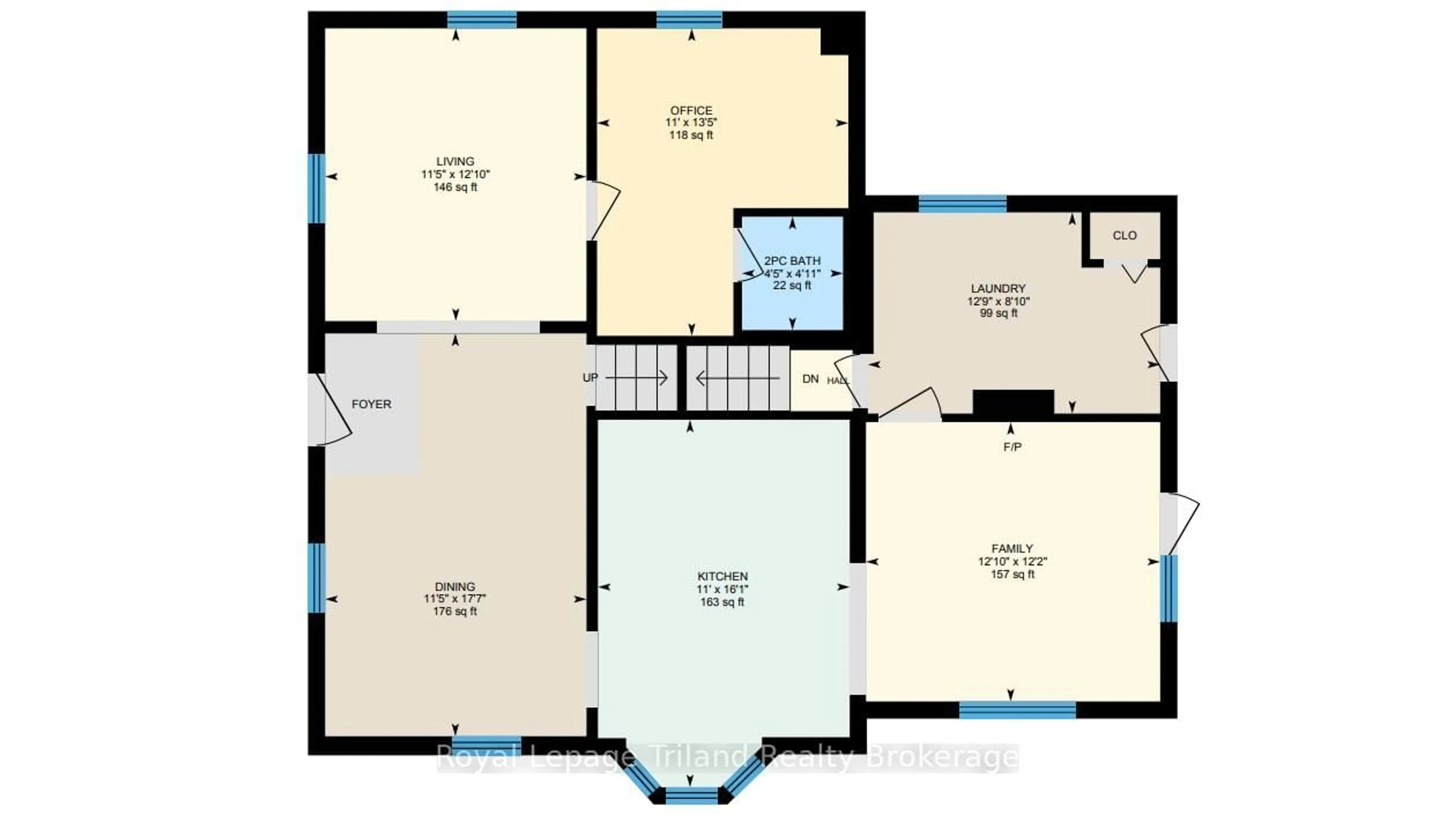 Floor plan for 30 Park Ave, Ingersoll Ontario N5C 1B5
