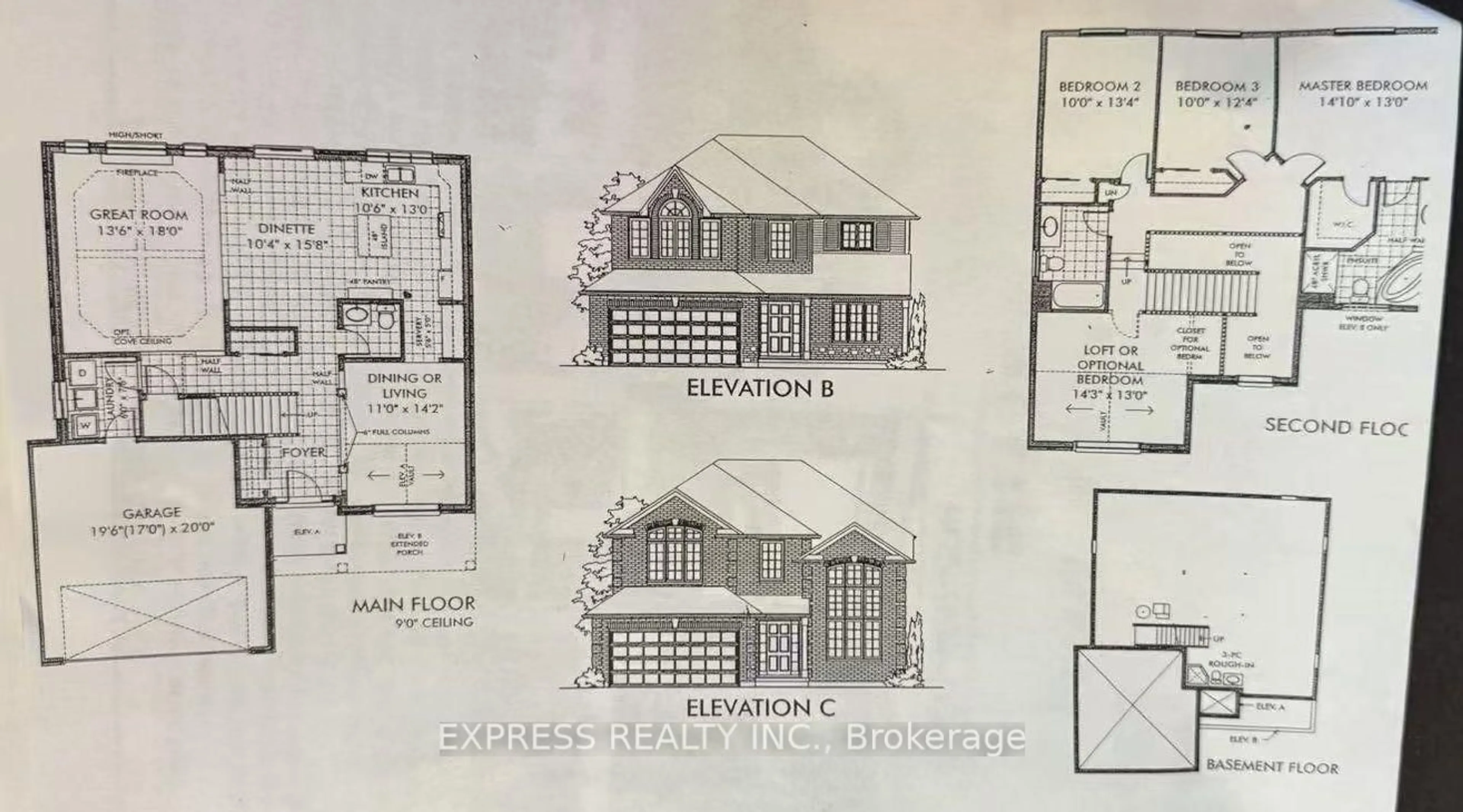 Floor plan for 1171 Dexter Dr, Fort Erie Ontario L2A 6W3