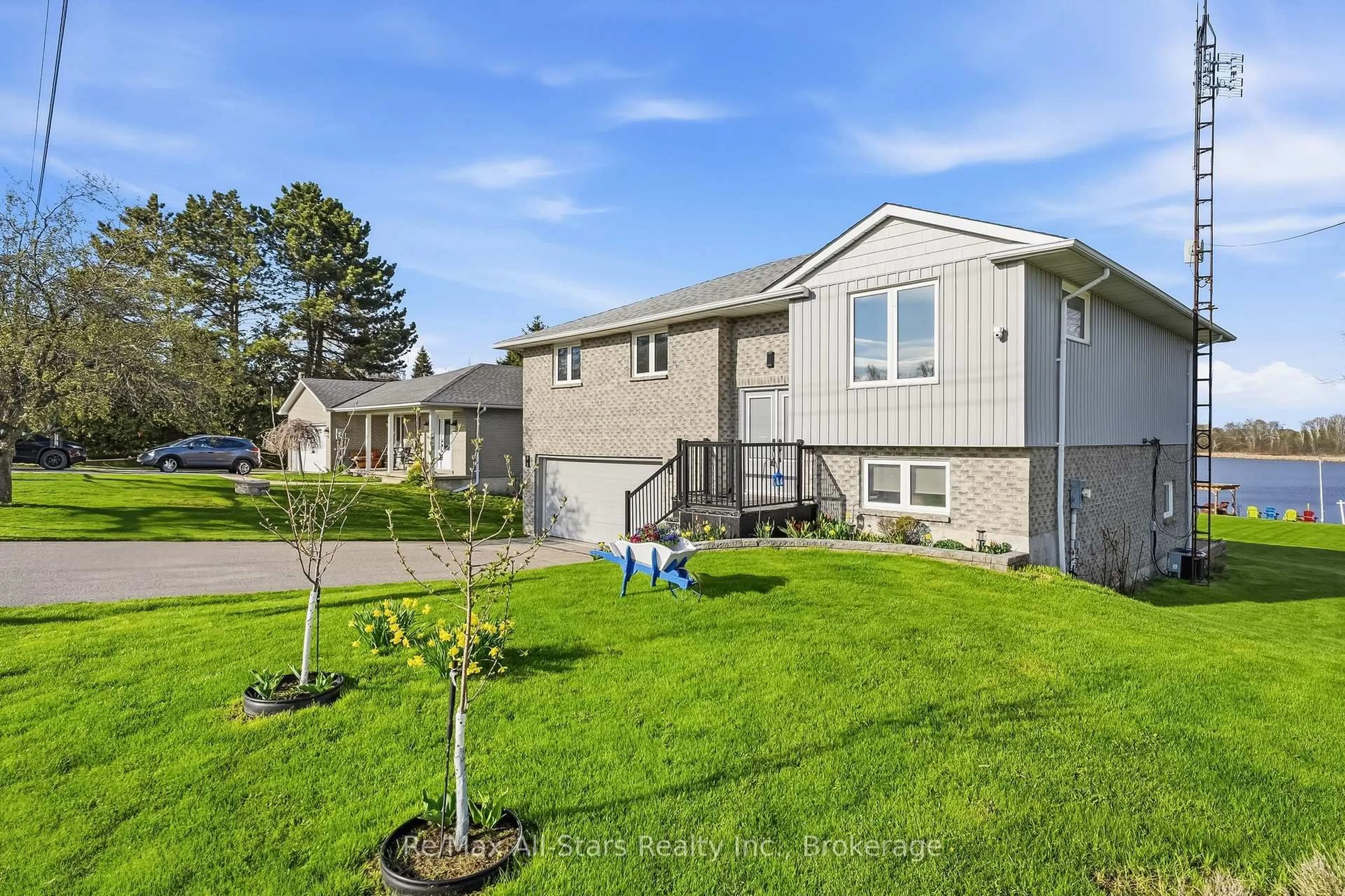Home with vinyl exterior material, street for 20915 Brunon Ave, Kawartha Lakes Ontario L0C 1G0
