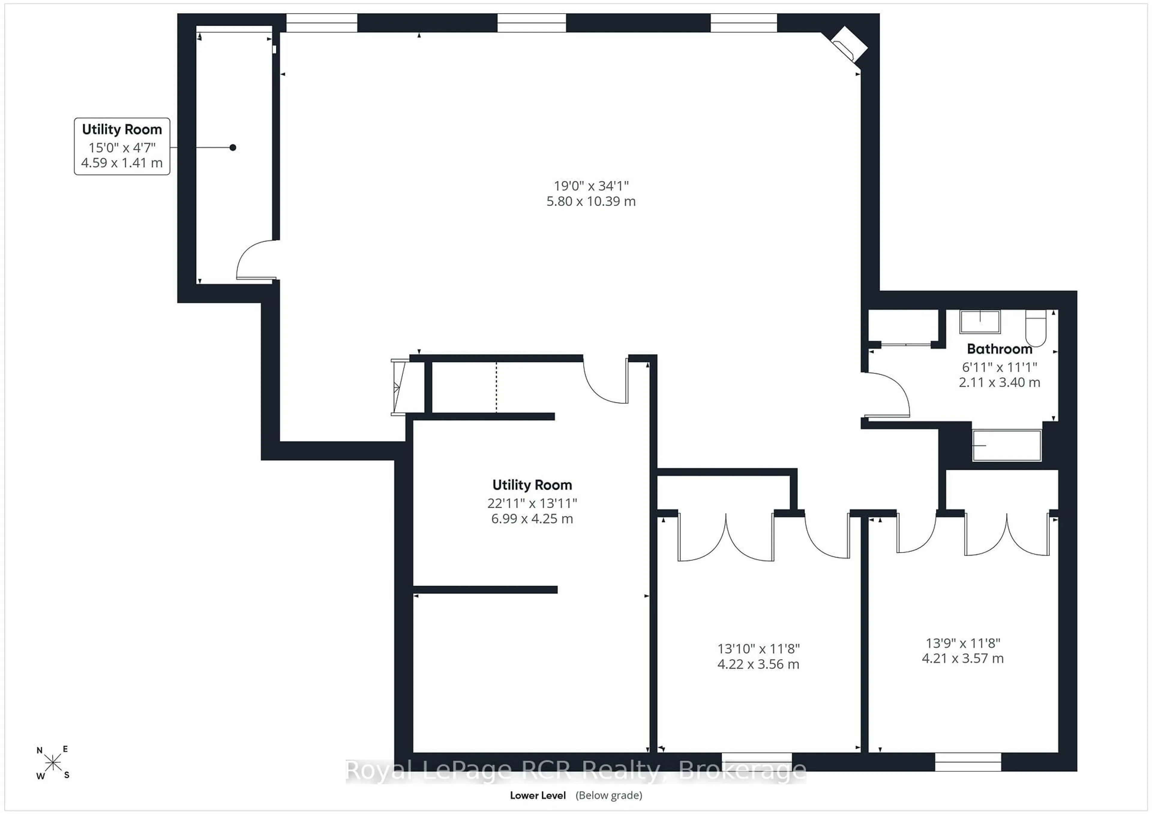 Floor plan for 231 Park St, Kincardine Ontario N2Z 0A5