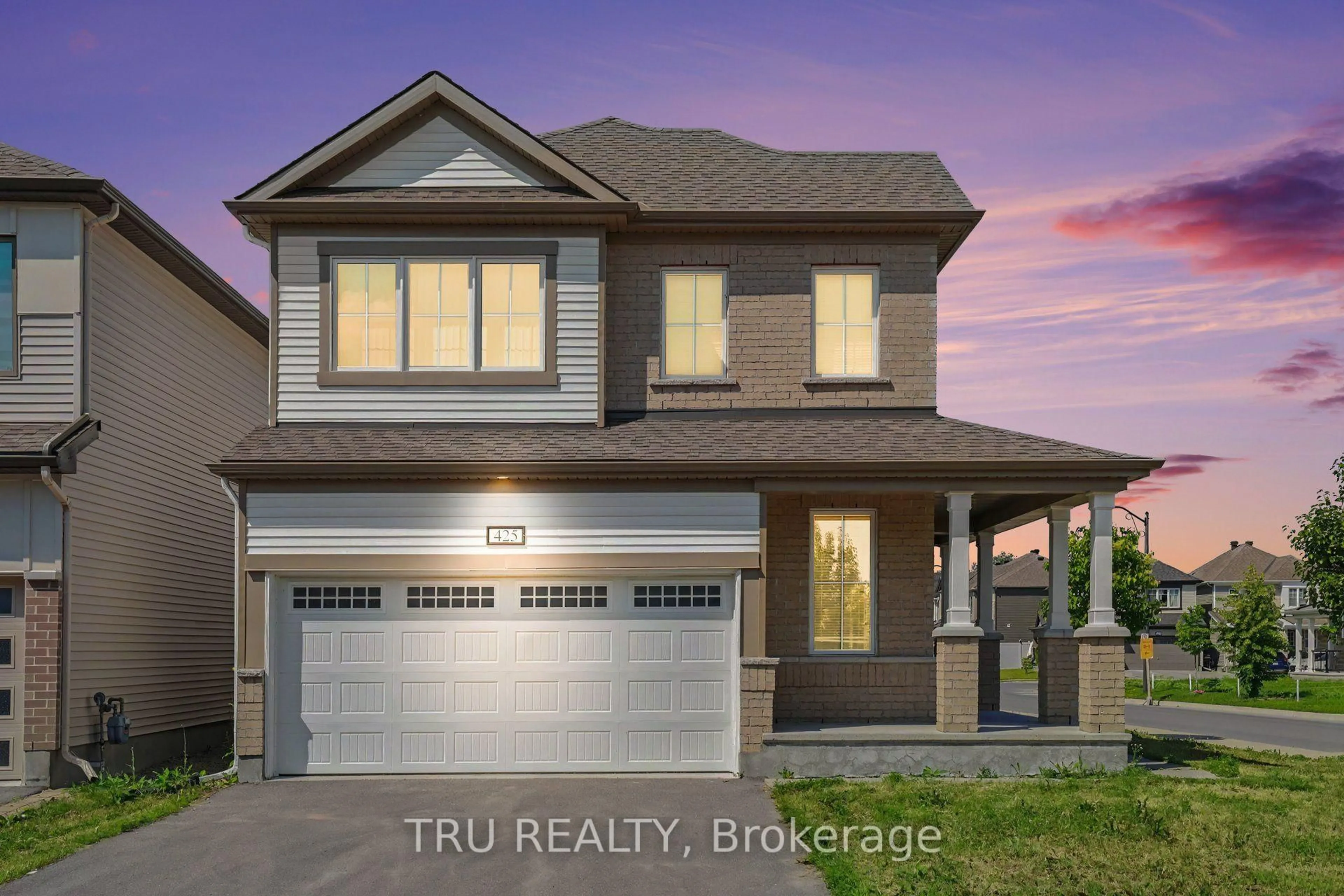Home with brick exterior material, street for 425 Aphelion Cres, Ottawa Ontario K2J 6N6