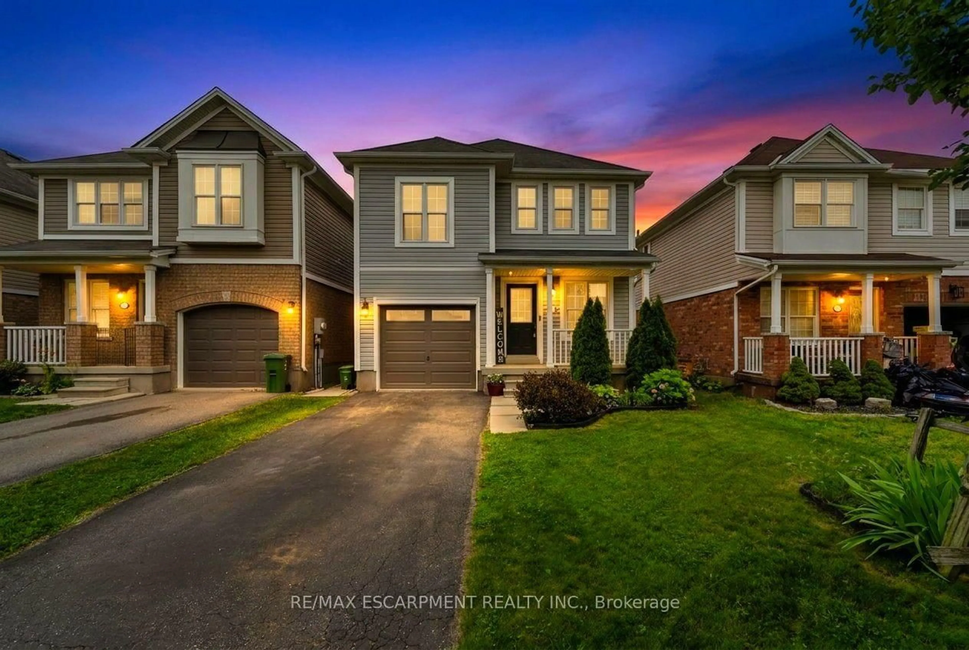 Home with vinyl exterior material, street for 79 Cleghorn Dr, Hamilton Ontario L0R 1C0