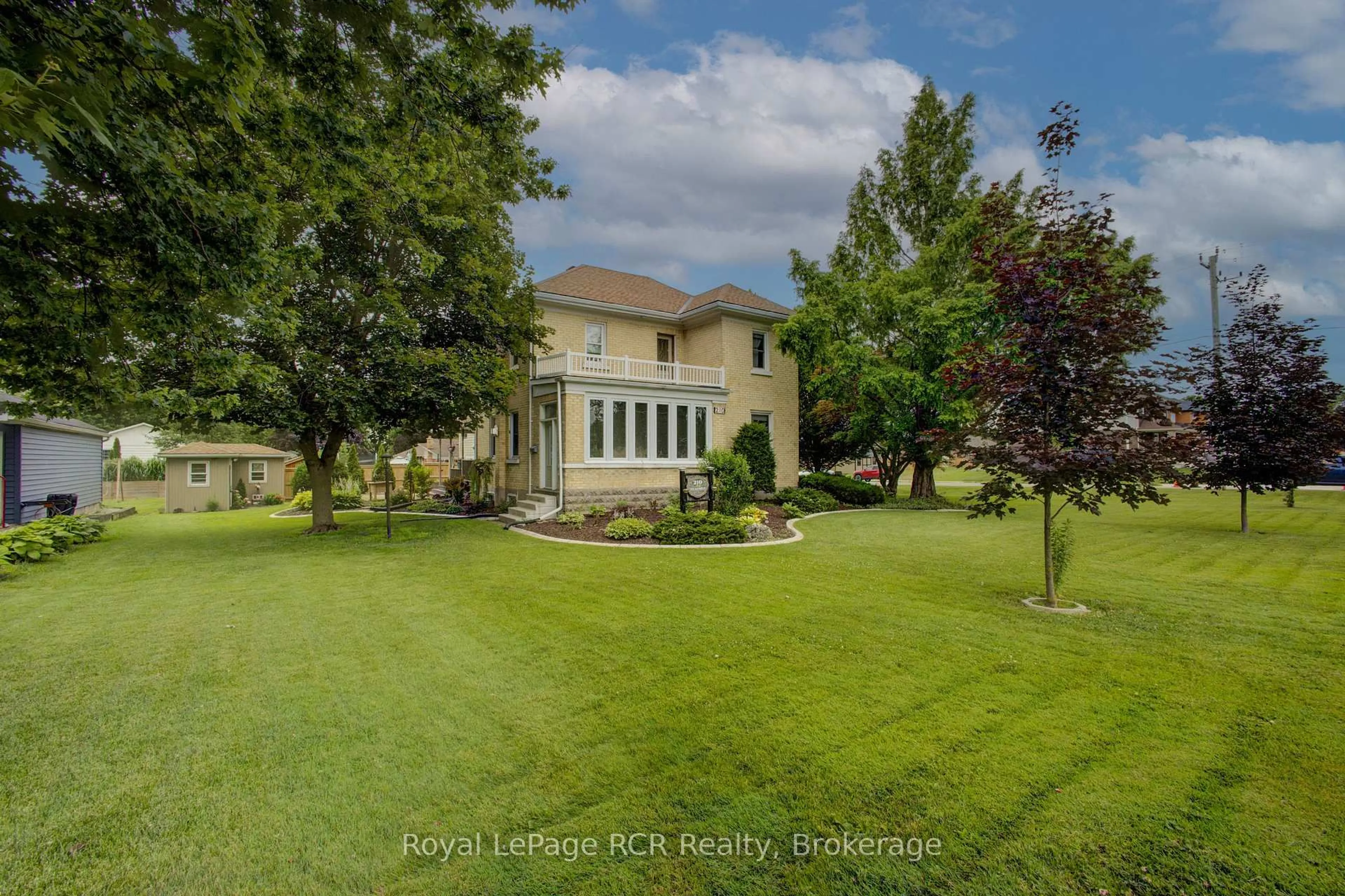 A pic from outside/outdoor area/front of a property/back of a property/a pic from drone, water/lake/river/ocean view for 210 St George St, West Perth Ontario N0K 1N0