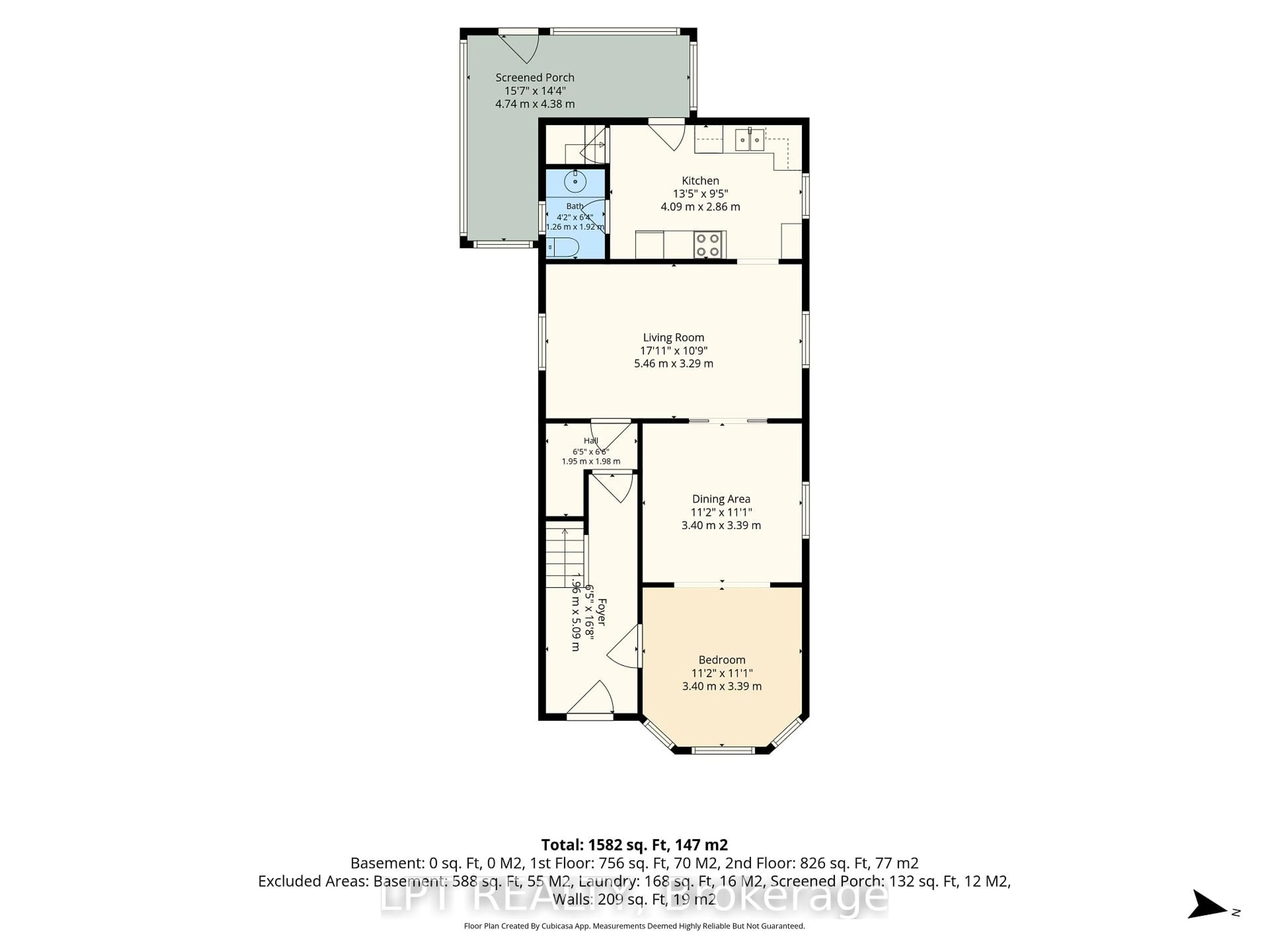 Floor plan for 277 Andrew St, South Huron Ontario N0M 1S7