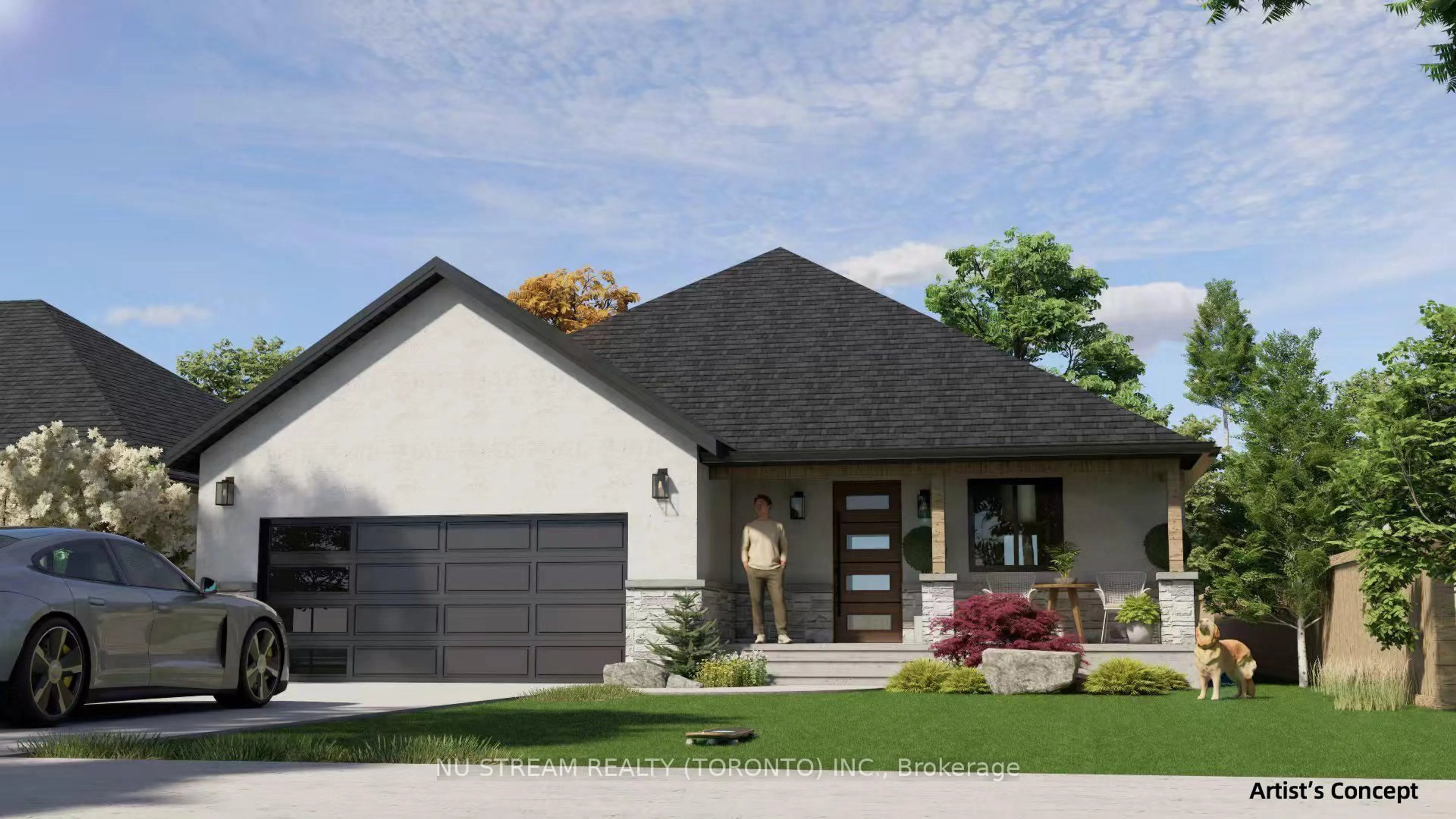 Home with brick exterior material, street for Lot 08 Ambassador Beach Rd, Essex Ontario N0R 1G0