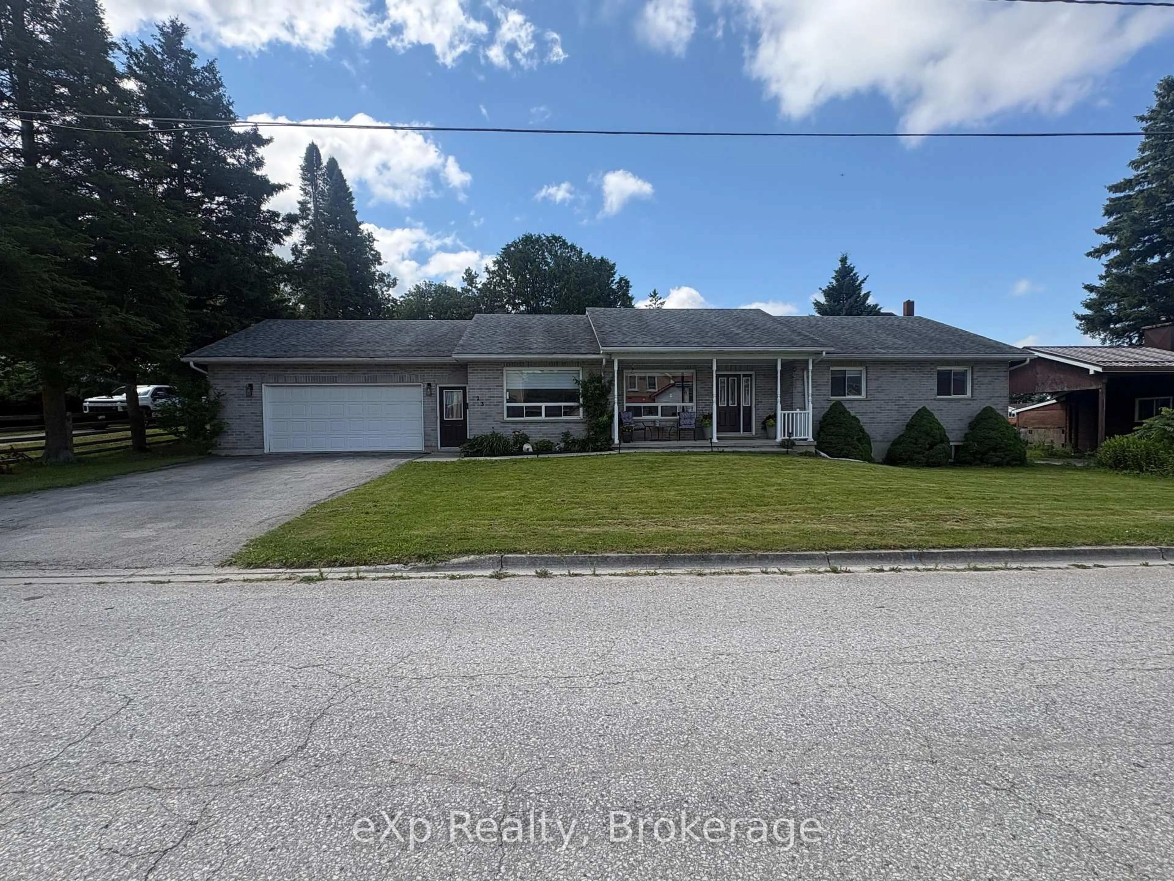 A pic from outside/outdoor area/front of a property/back of a property/a pic from drone, street for 23 12th St, Arran-Elderslie Ontario N0G 1L0