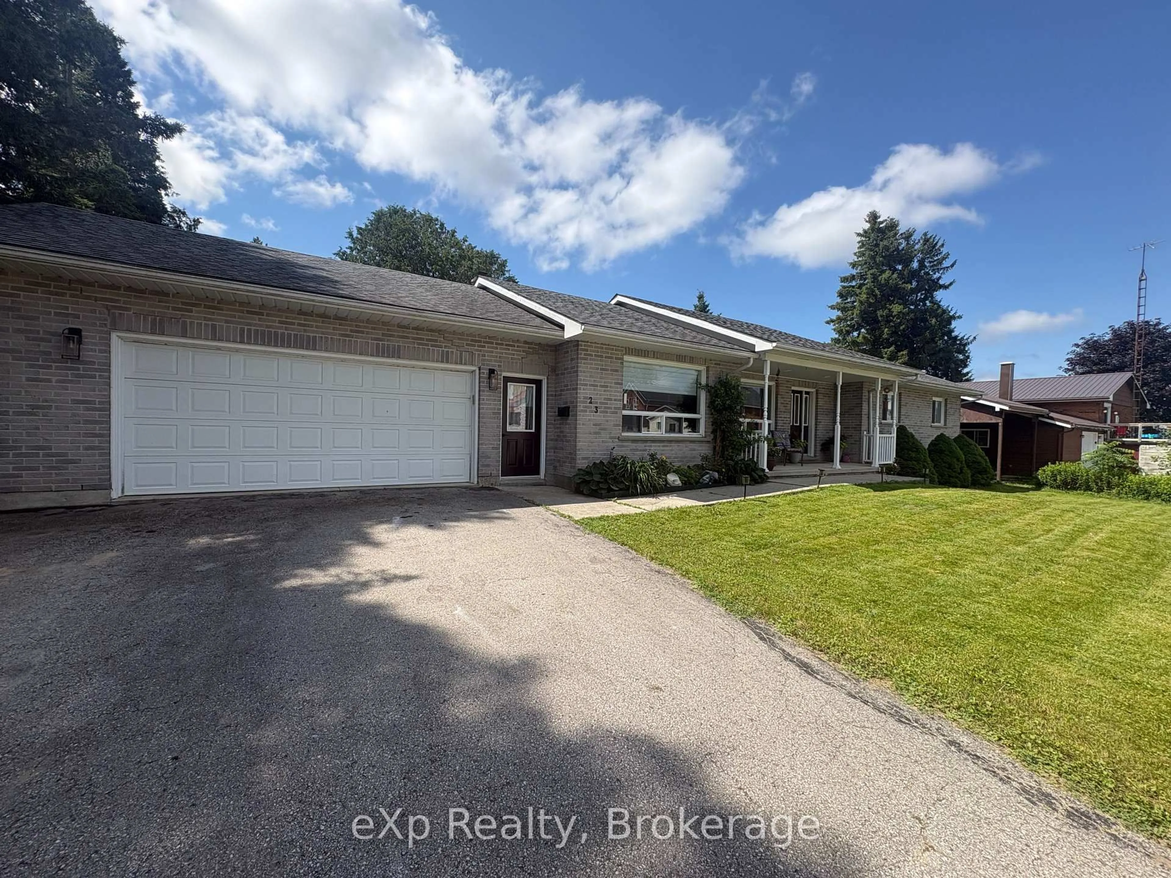 A pic from outside/outdoor area/front of a property/back of a property/a pic from drone, water/lake/river/ocean view for 23 12th St, Arran-Elderslie Ontario N0G 1L0