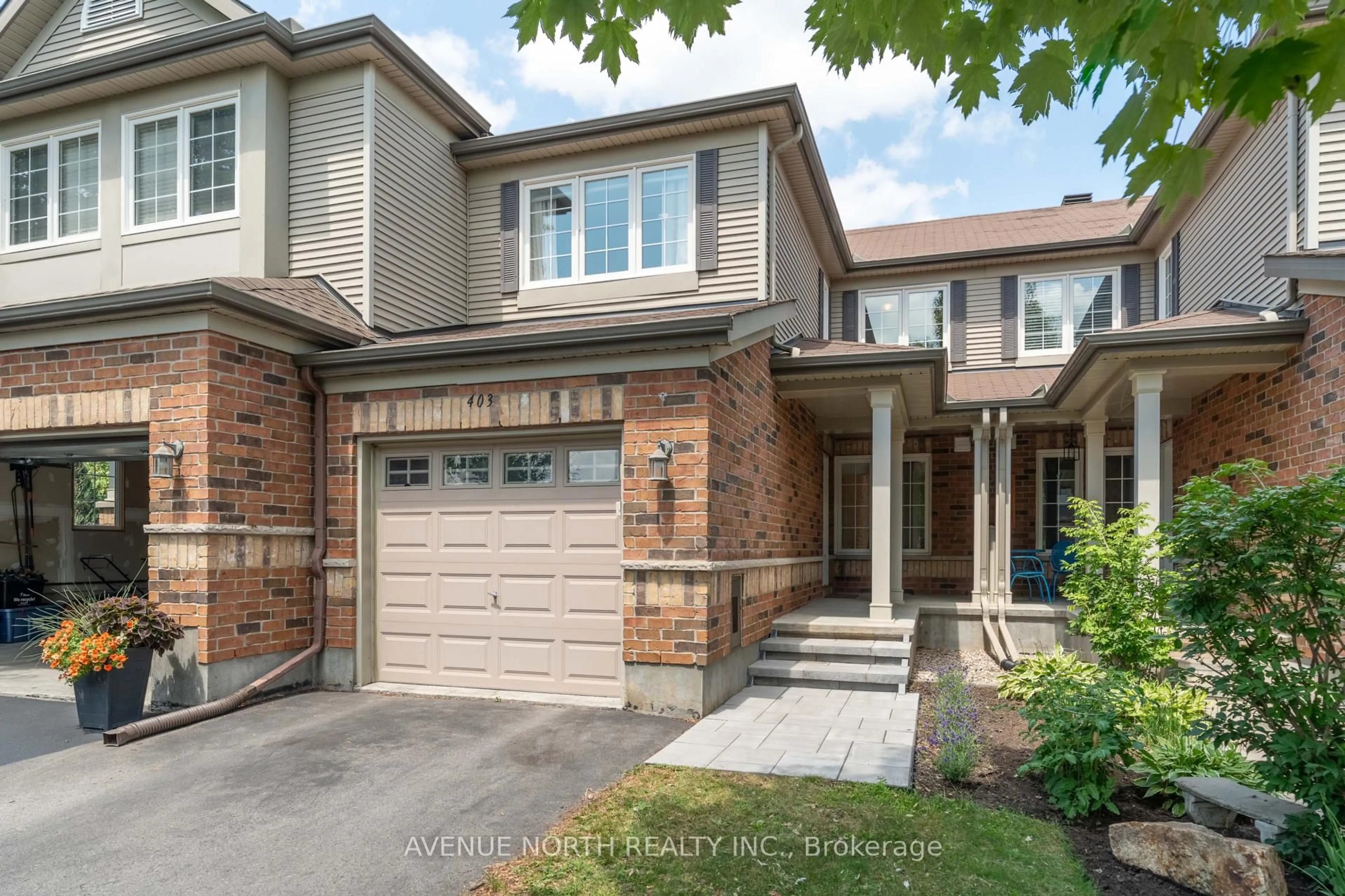 Home with brick exterior material, street for 403 Heathrow Private, Stittsville Ontario K2S 0M9