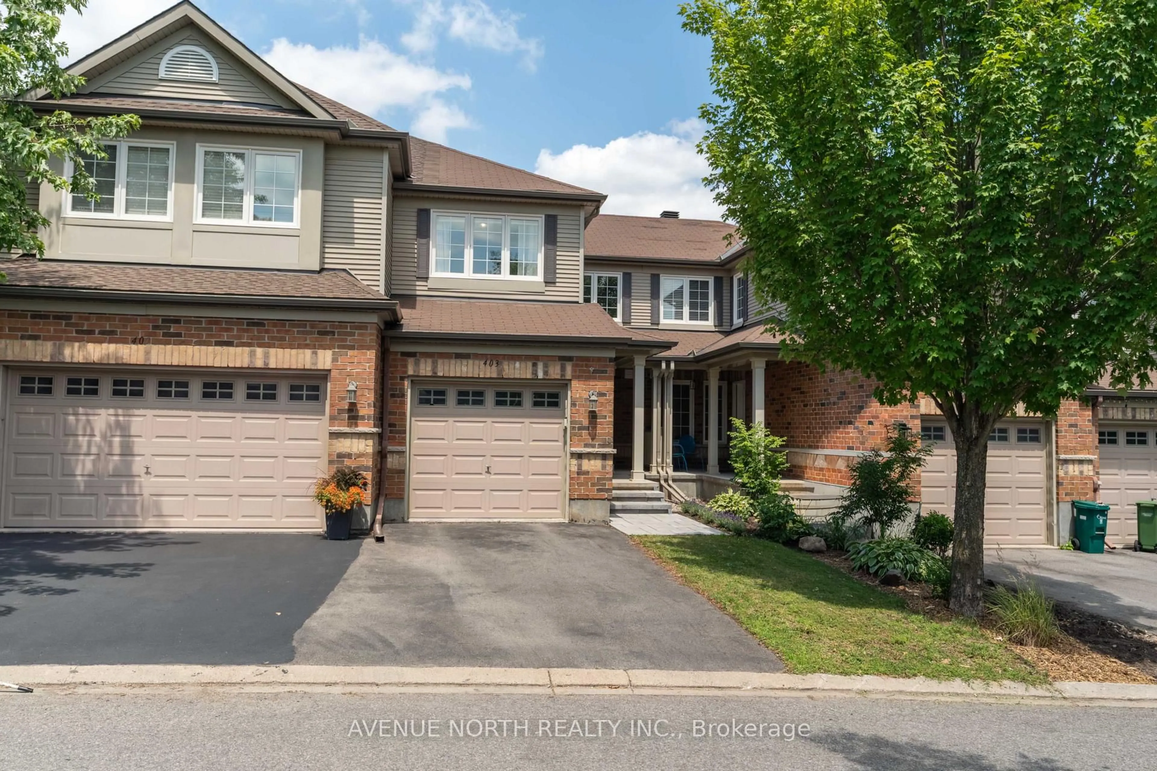 Home with brick exterior material, street for 403 Heathrow Private, Stittsville Ontario K2S 0M9