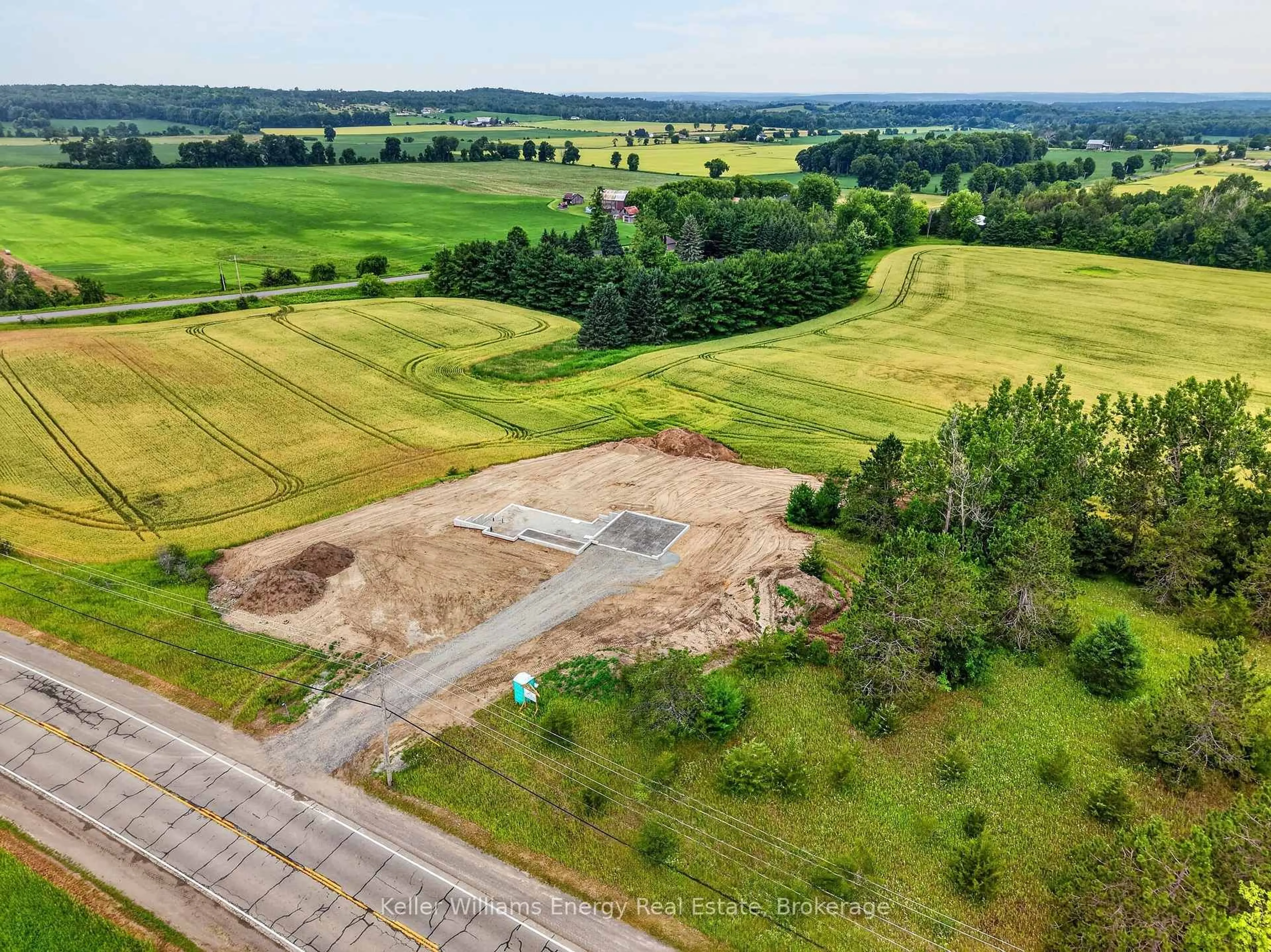 A pic from outside/outdoor area/front of a property/back of a property/a pic from drone, unknown for 1224 County Road 5 Rd, Hastings Ontario K0K 2C0