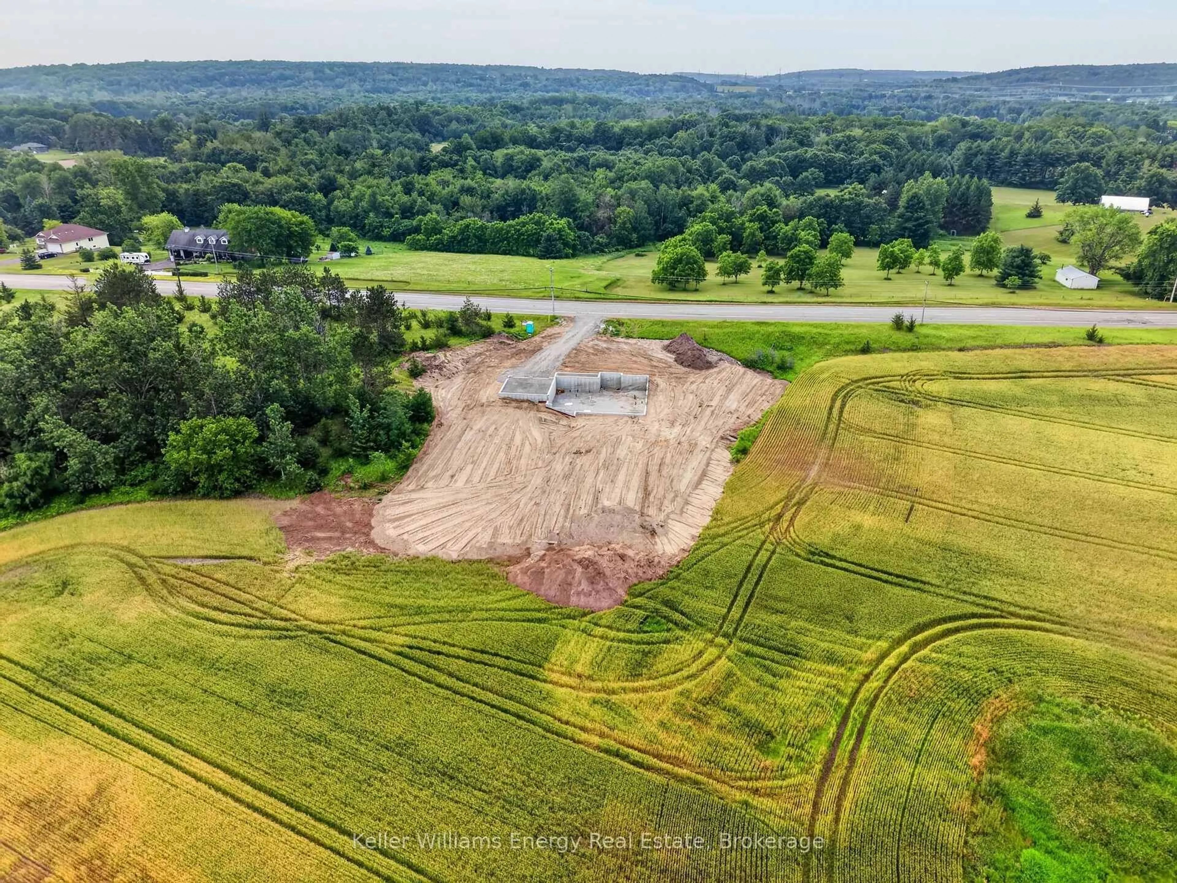 A pic from outside/outdoor area/front of a property/back of a property/a pic from drone, unknown for 1224 County Road 5 Rd, Hastings Ontario K0K 2C0