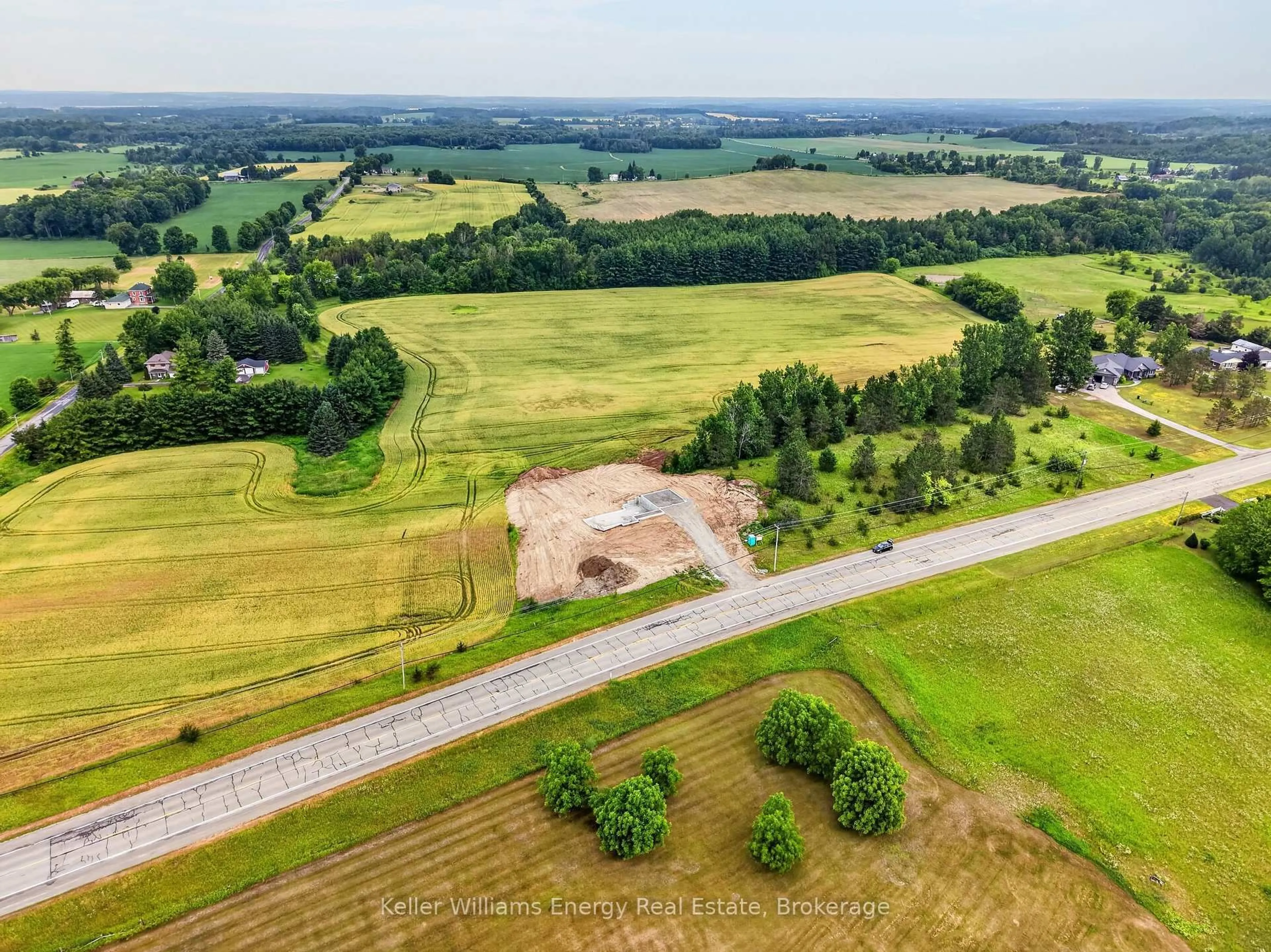 A pic from outside/outdoor area/front of a property/back of a property/a pic from drone, unknown for 1224 County Road 5 Rd, Hastings Ontario K0K 2C0