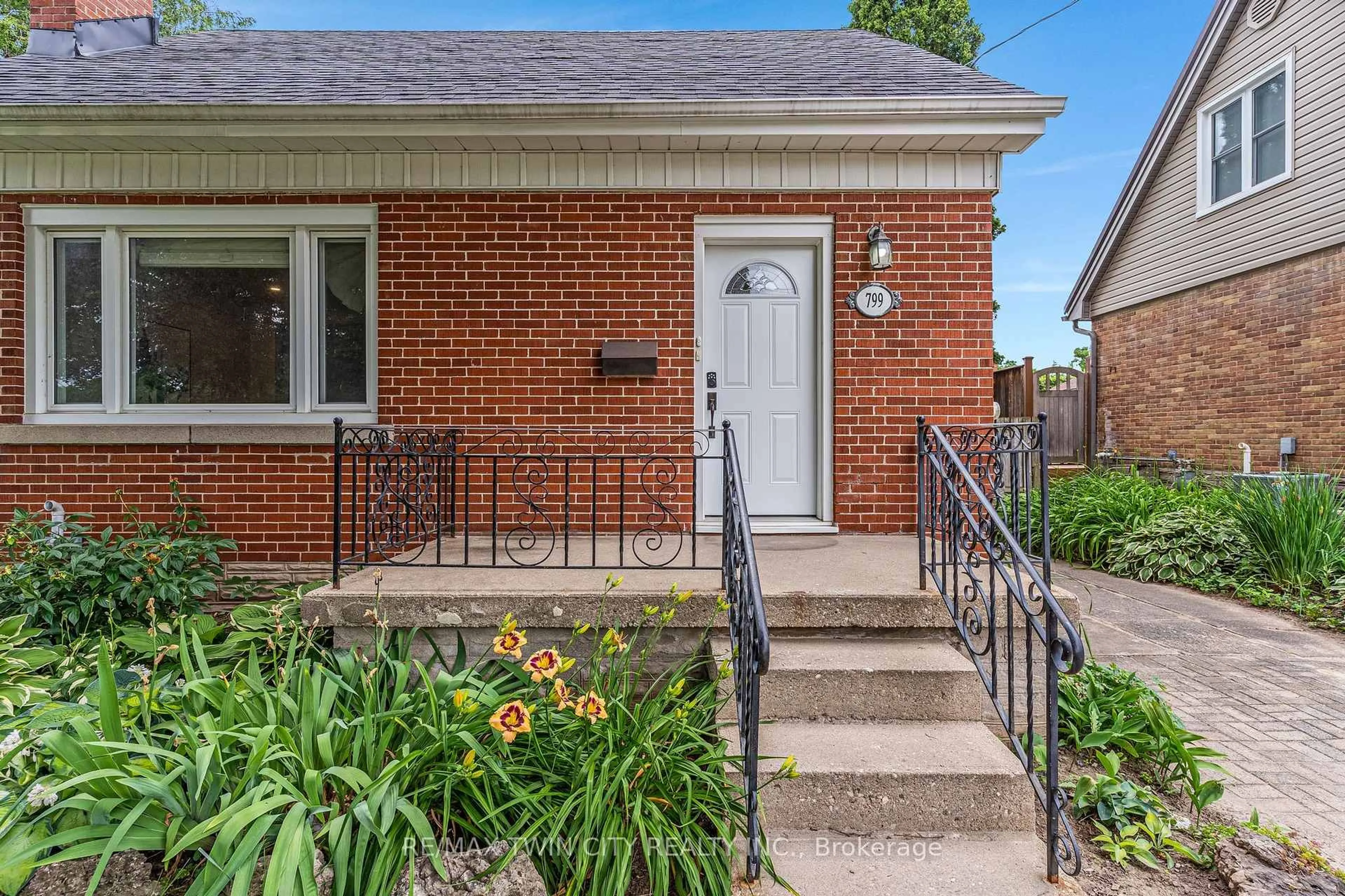 Home with brick exterior material, street for 799 Rockway Dr, Kitchener Ontario N2G 3B6