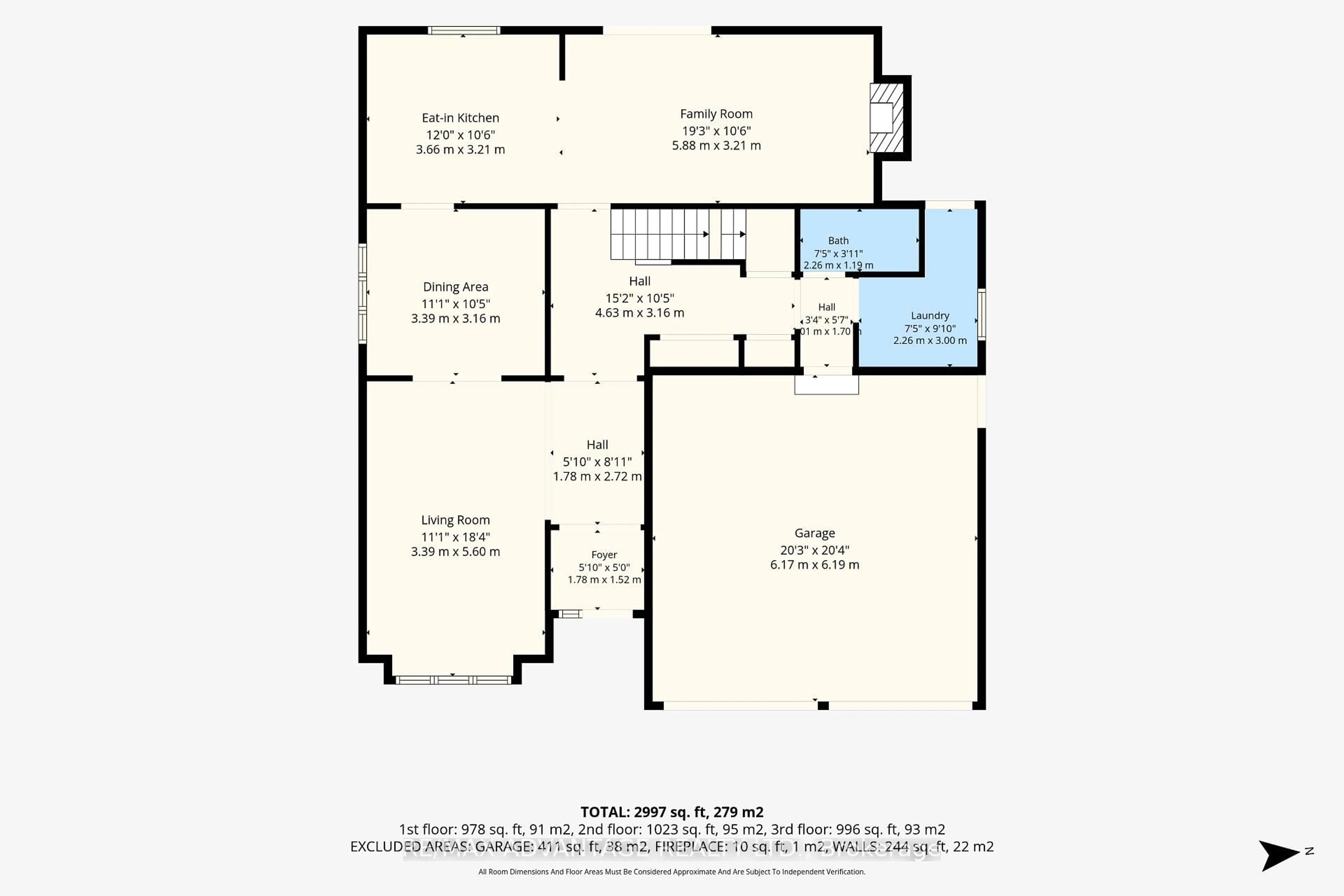 Floor plan for 12 Spencer Cres, London North Ontario N5X 2K6