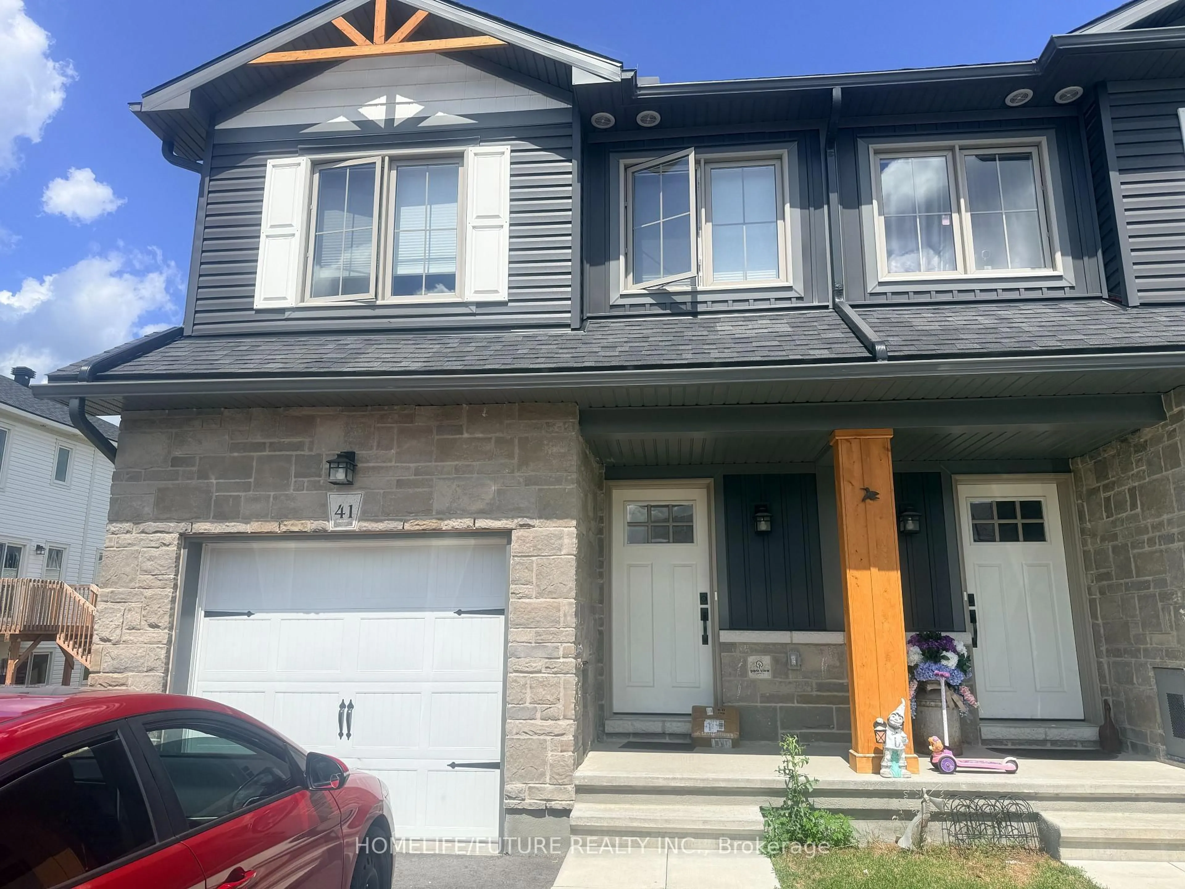 Home with brick exterior material, street for 41 Staples Blvd, Smiths Falls Ontario K7A 0B8