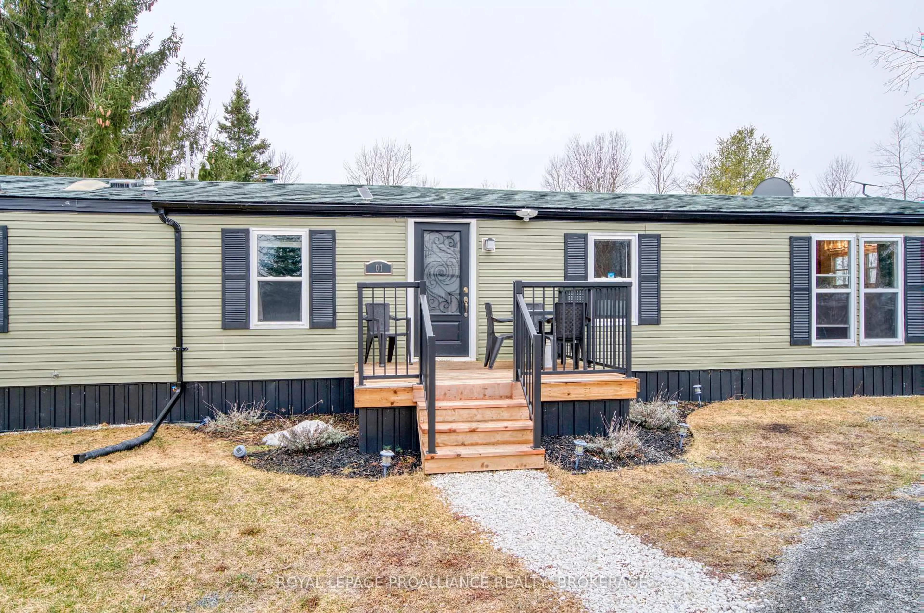 Home with vinyl exterior material, street for 1 Taylor St, Rideau Lakes Ontario K0G 1E0