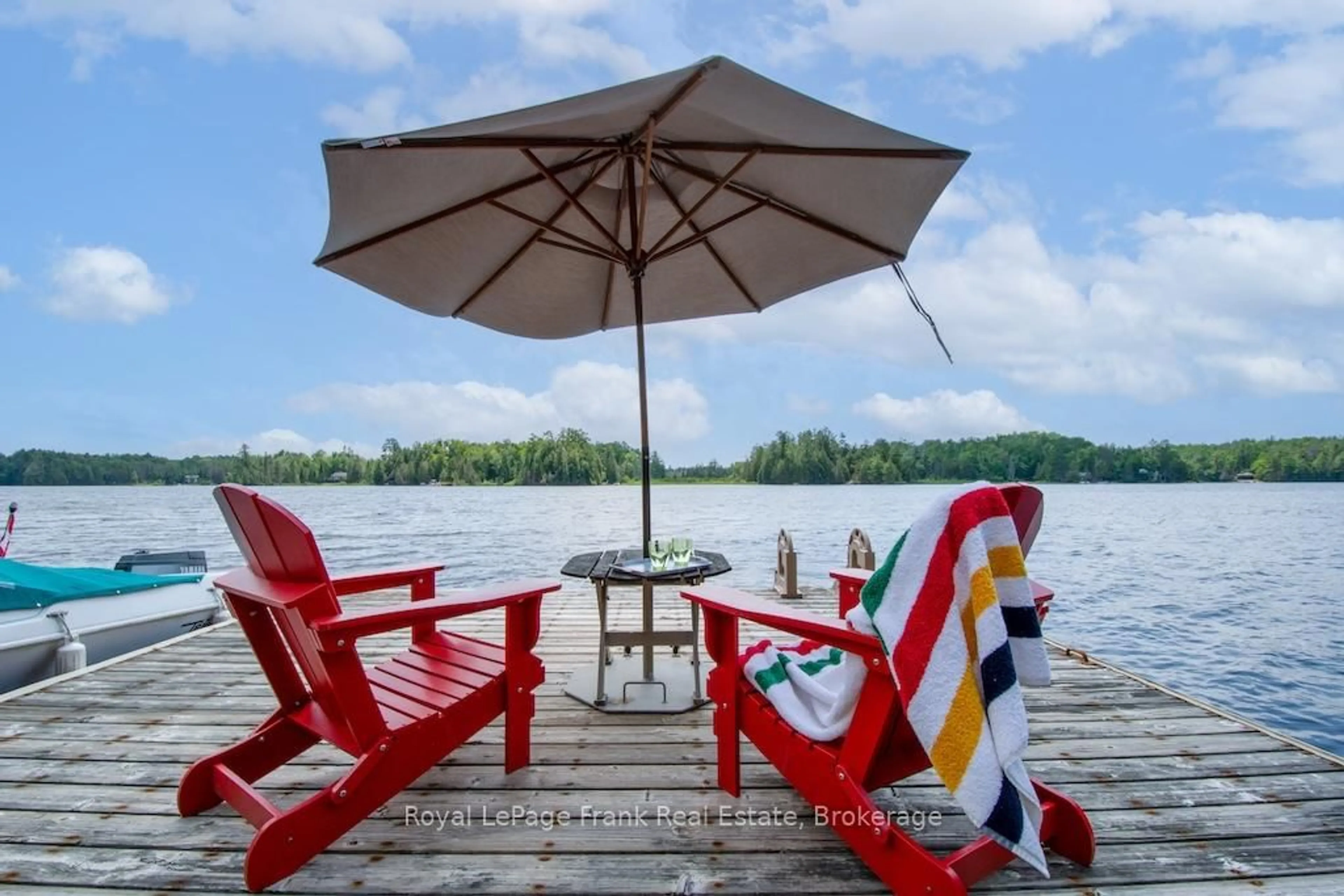 Patio, water/lake/river/ocean view for 24 Fire Route 306, Trent Lakes Ontario K0L 1J0