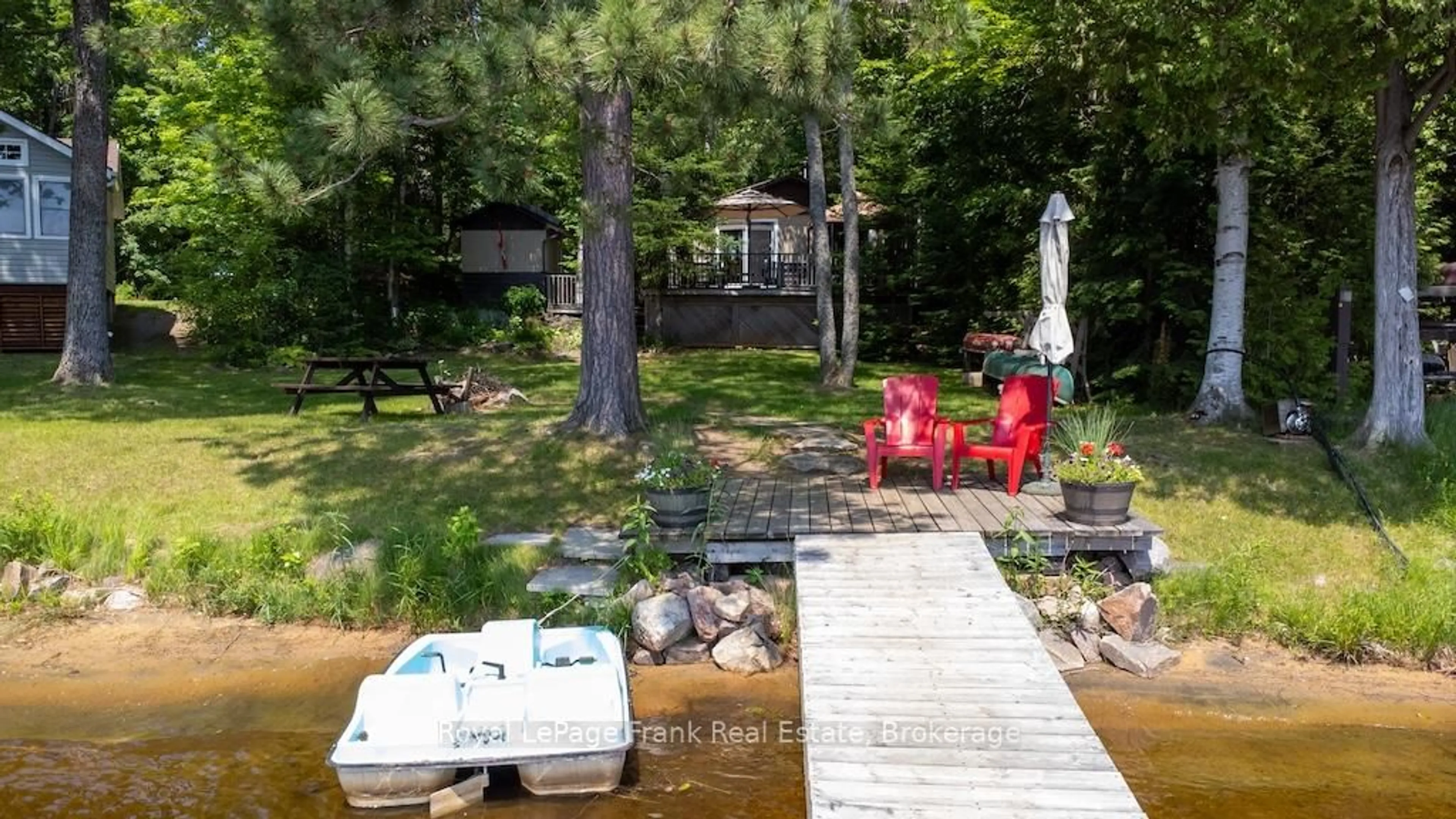 Patio, forest/trees view for 24 Fire Route 306, Trent Lakes Ontario K0L 1J0