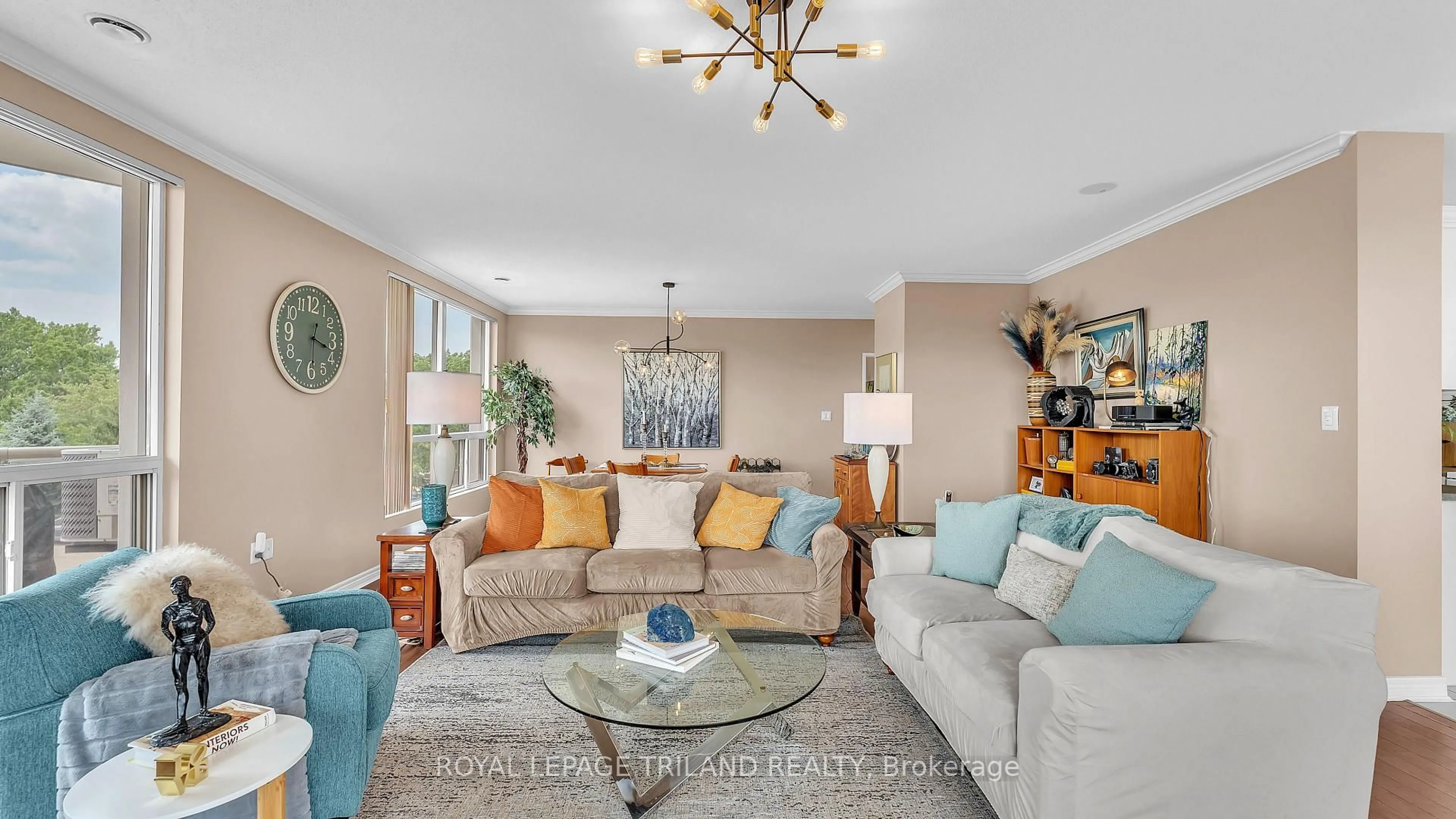 Living room with furniture, unknown for 353 Commissioners Rd #312, London South Ontario N6J 0A3
