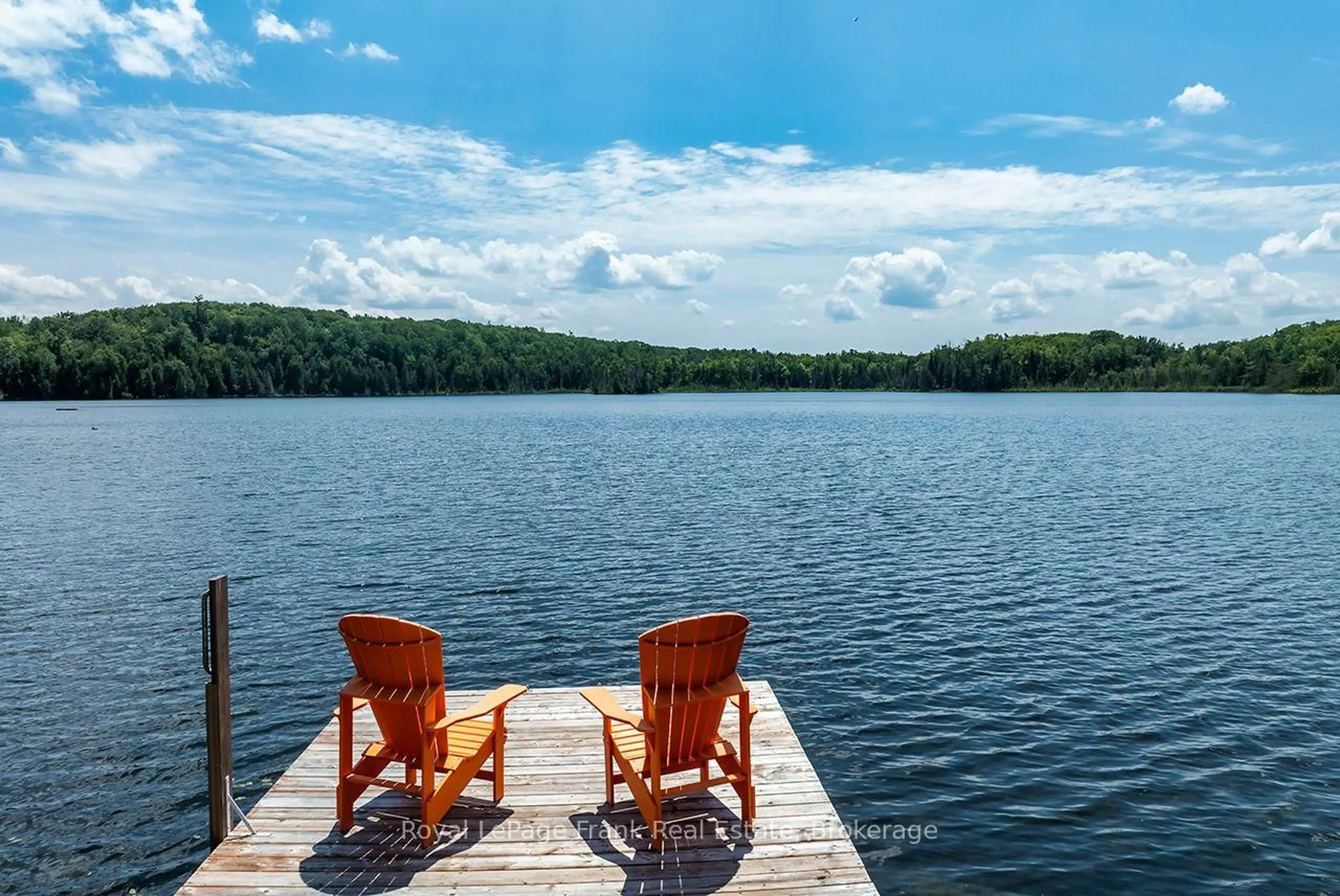 Patio, water/lake/river/ocean view for 1014 Riding Tr, Minden Hills Ontario K0M 2L1