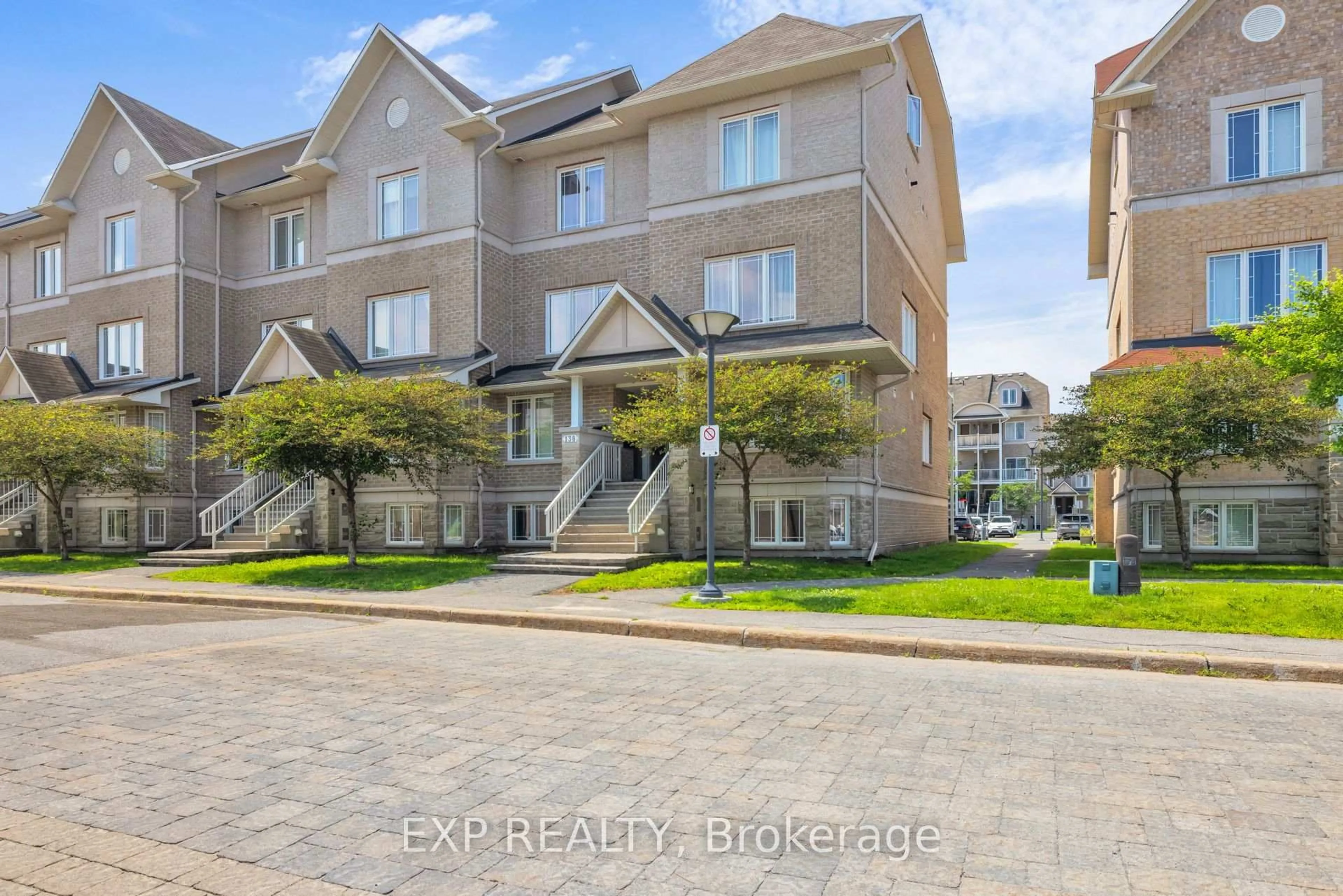 A pic from outside/outdoor area/front of a property/back of a property/a pic from drone, street for 132 PASEO Private, Ottawa Ontario K2G 4N7