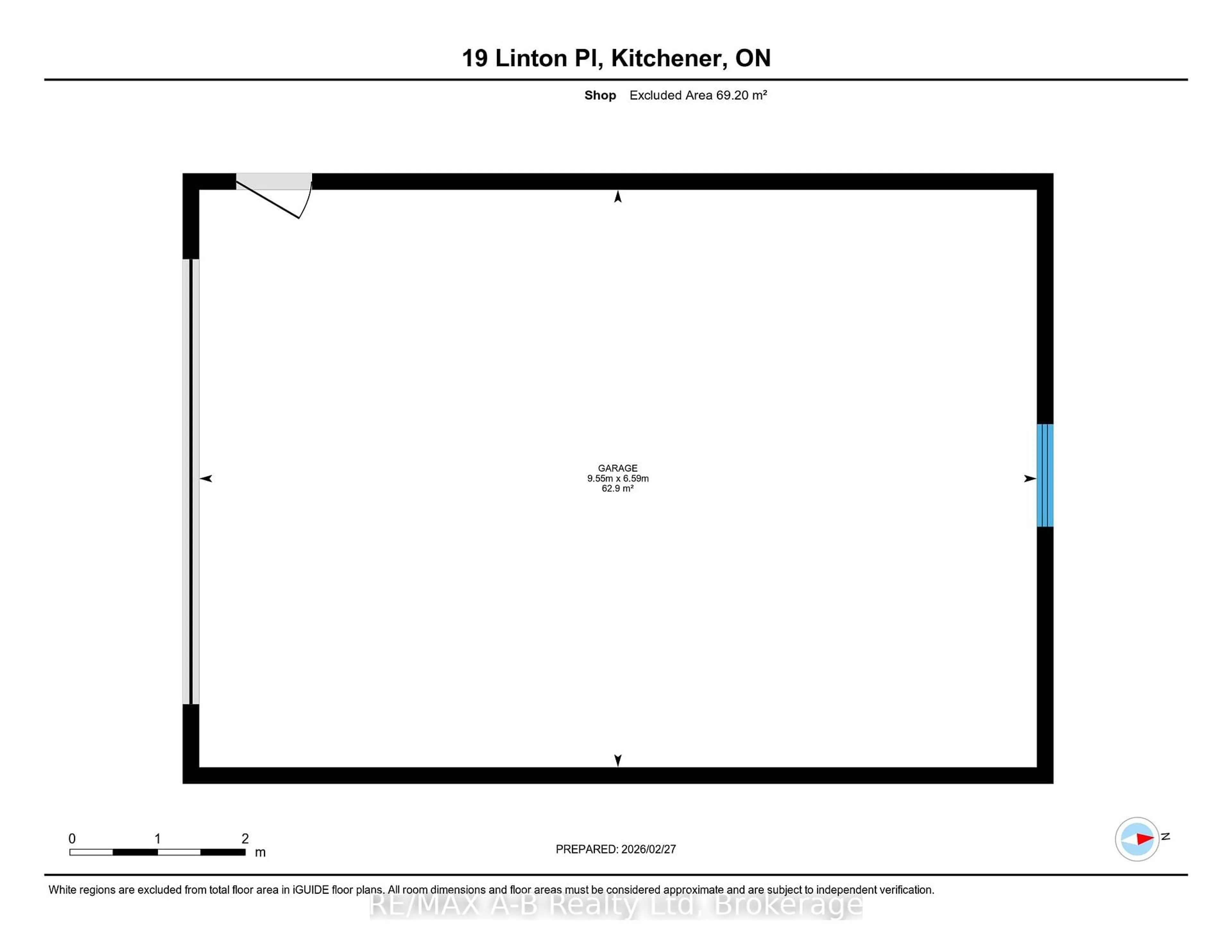 Floor plan for 19 Linton Pl, Kitchener Ontario N2B 2K1