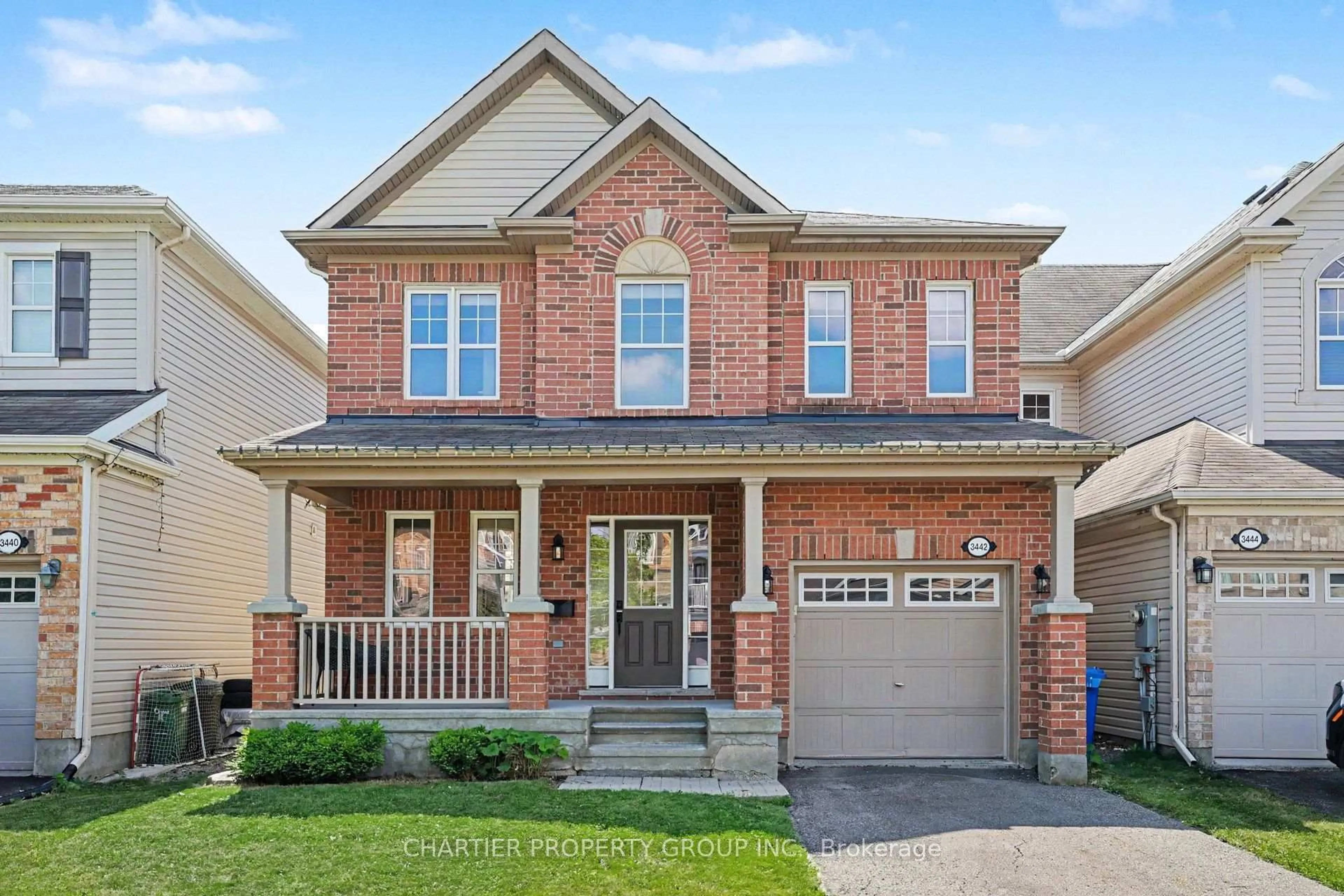 Home with brick exterior material, street for 3442 River Run Ave, Ottawa Ontario K2J 0R5