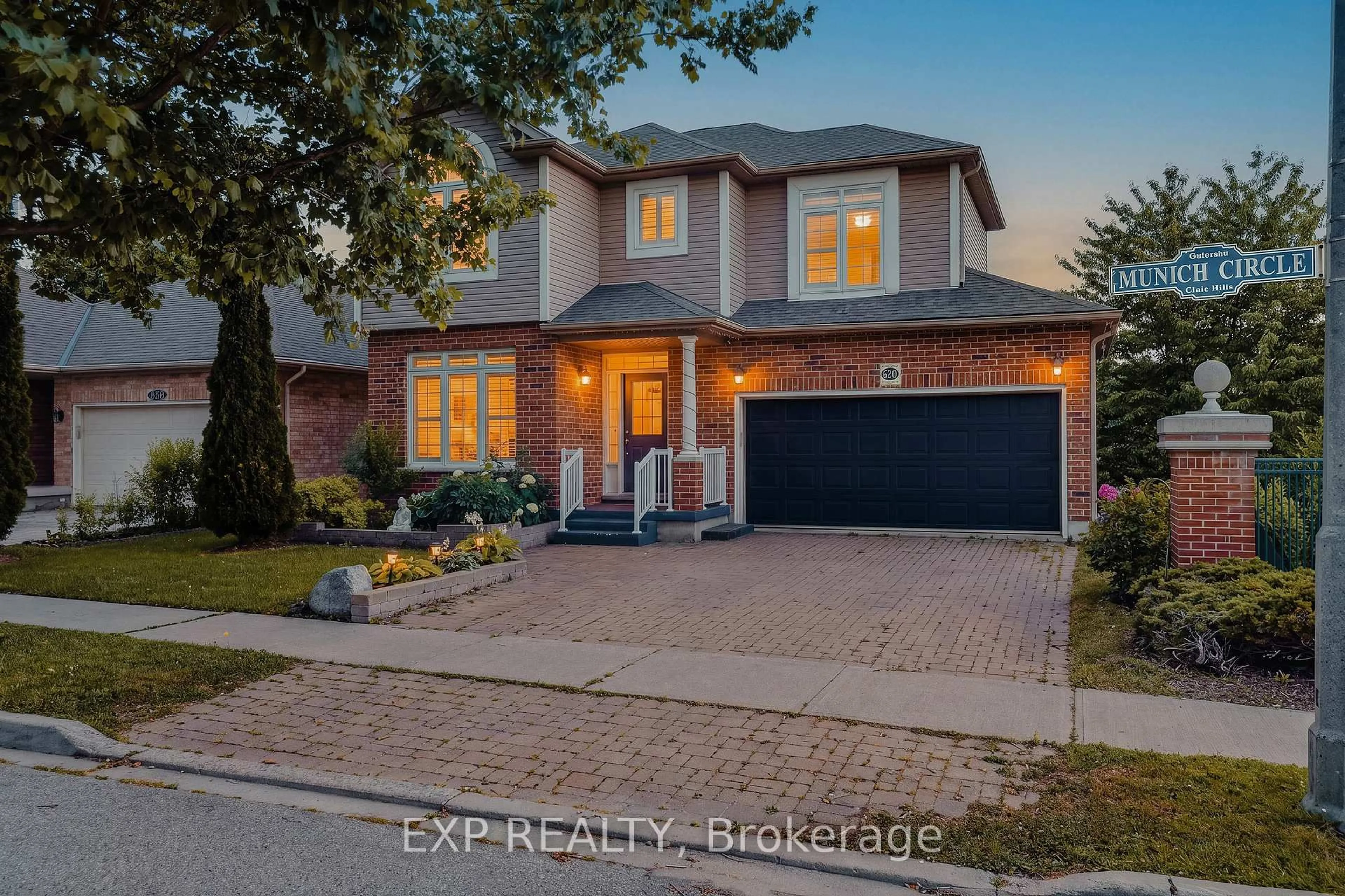 Home with brick exterior material, street for 620 Munich Circ, Waterloo Ontario N2V 2L6