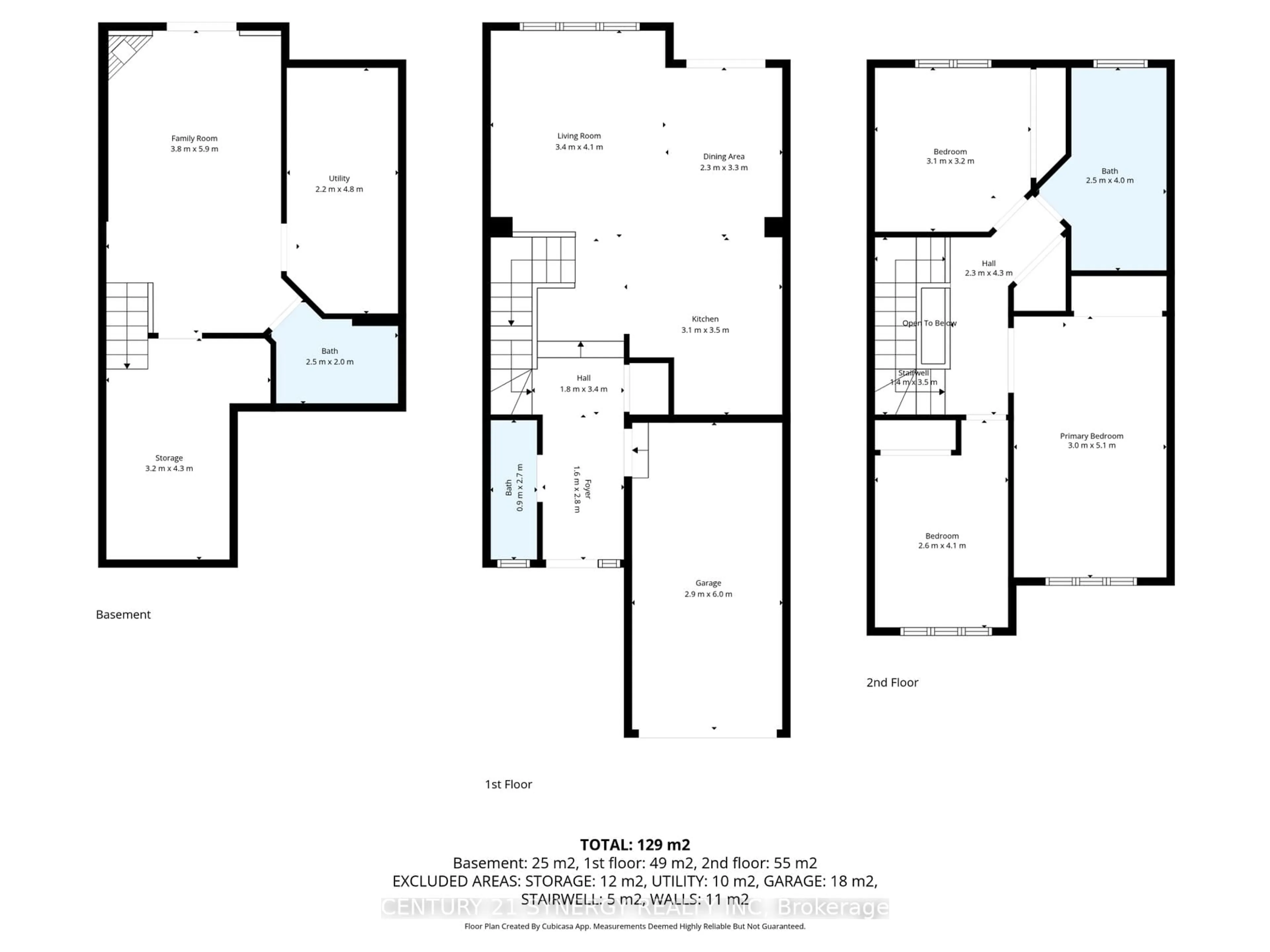 Floor plan for 430 Foxhall Way, Ottawa Ontario K2M 0G1