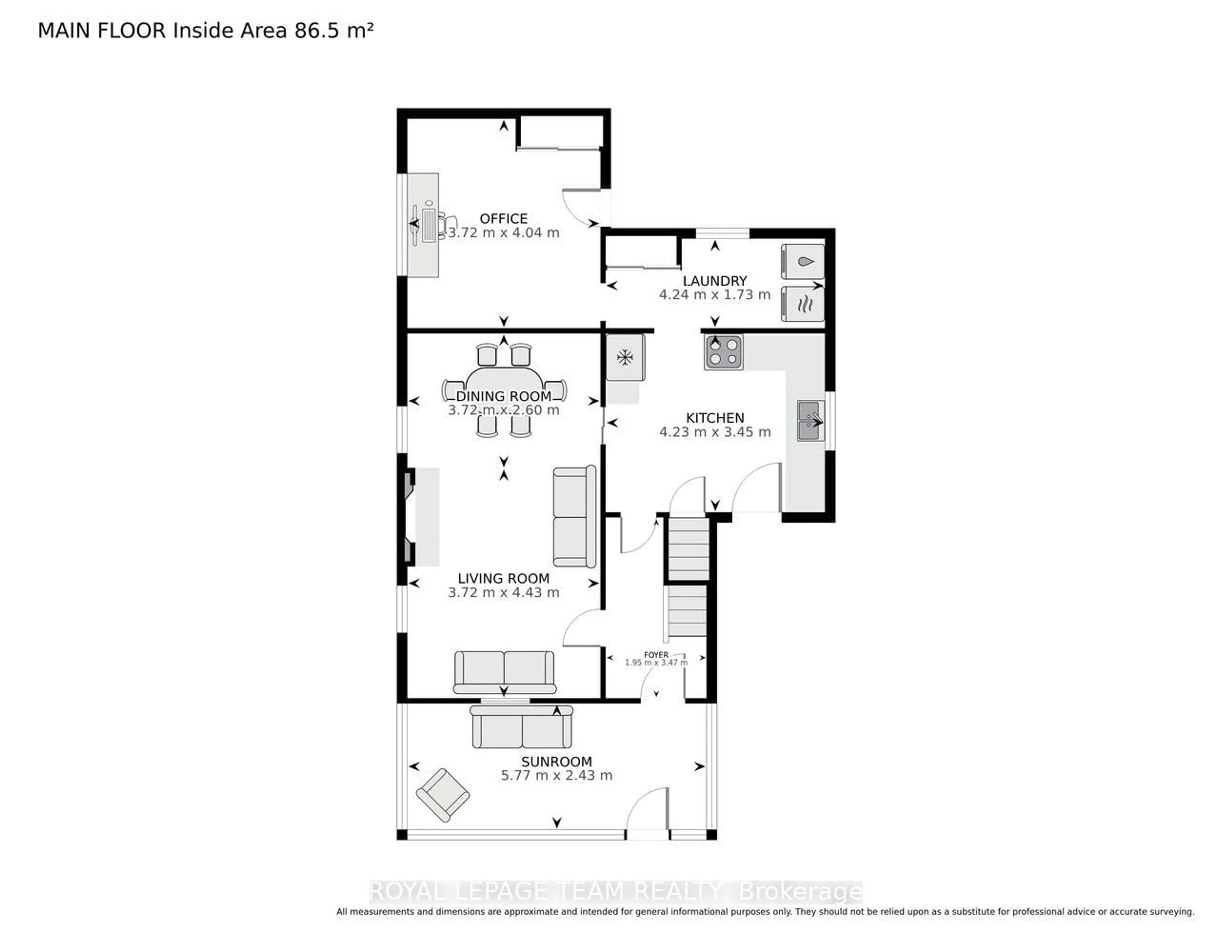 Floor plan for 376 Hyde St, Prescott Ontario K0E 1T0