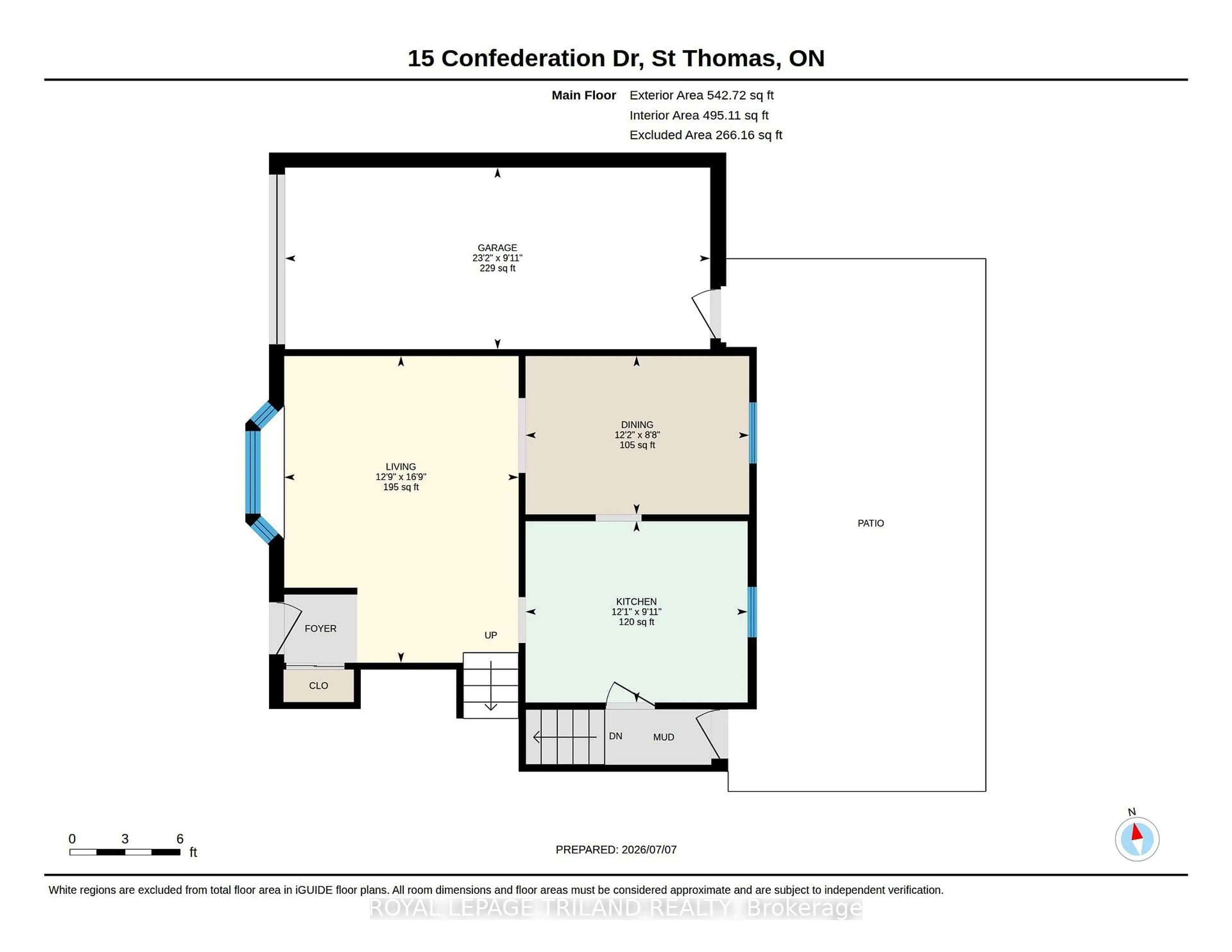 Floor plan for 15 Confederation Dr, St. Thomas Ontario N5P 3P1