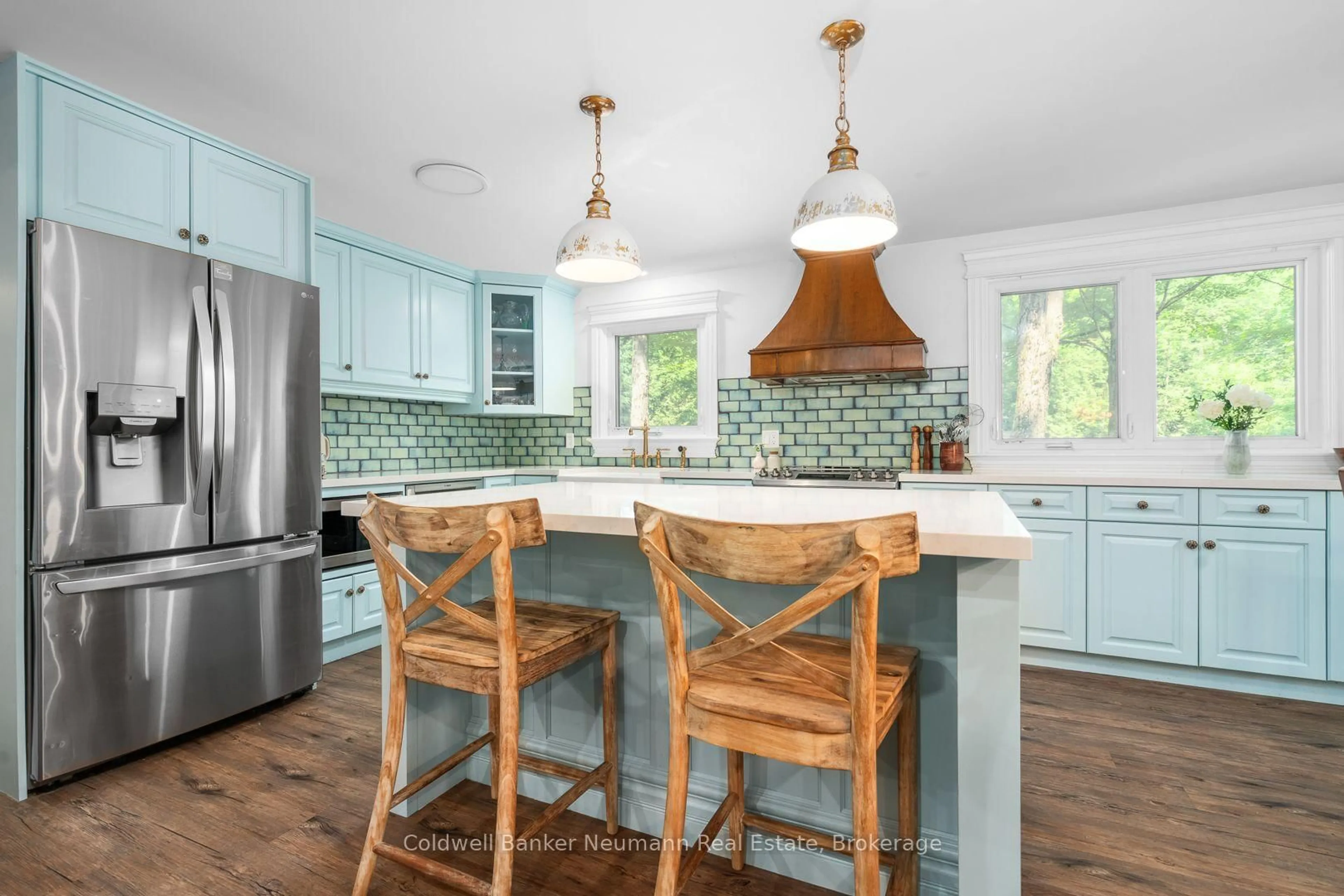 Open concept kitchen, ceramic/tile floor for 574286 Sideroad 40, West Grey Ontario N0C 1H0