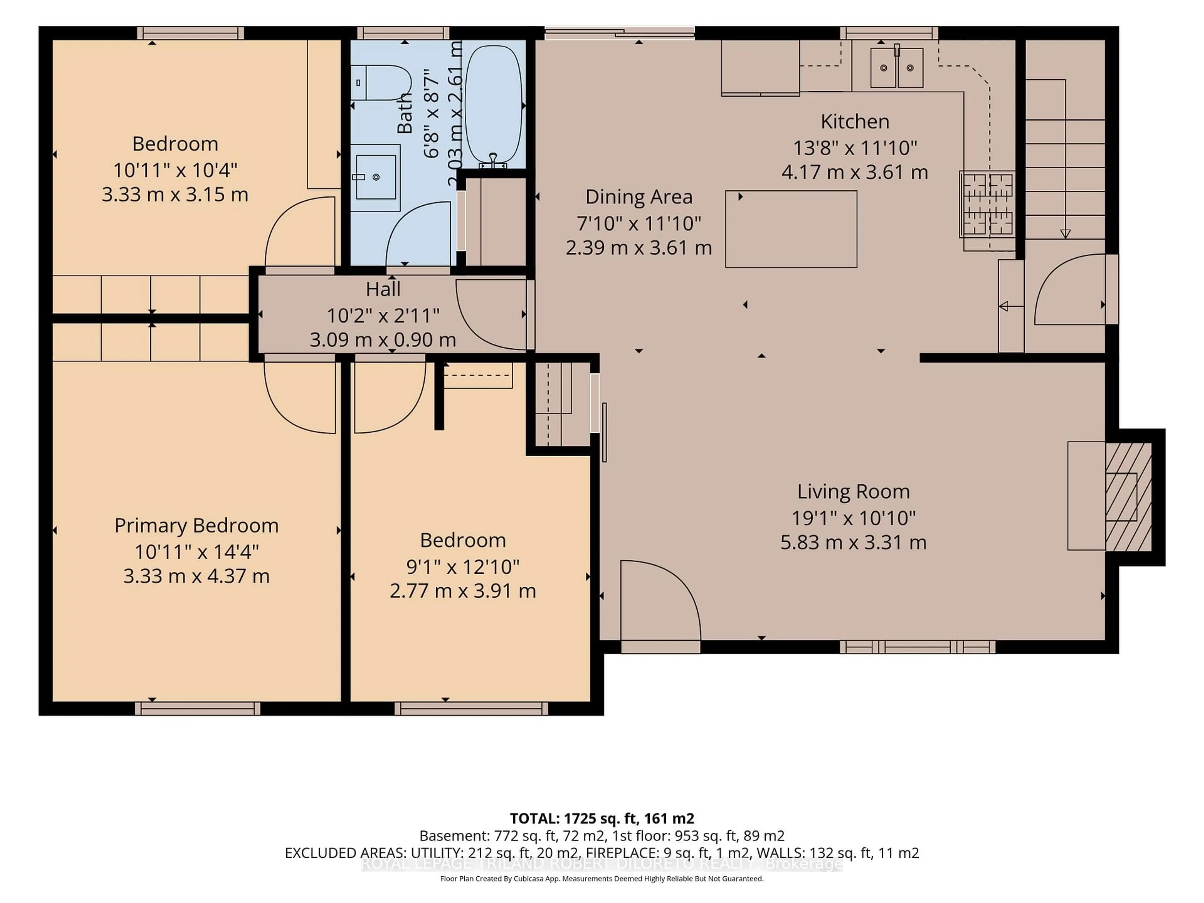 Floor plan for 9 STRATHCONA Dr, London East Ontario N5W 1P7