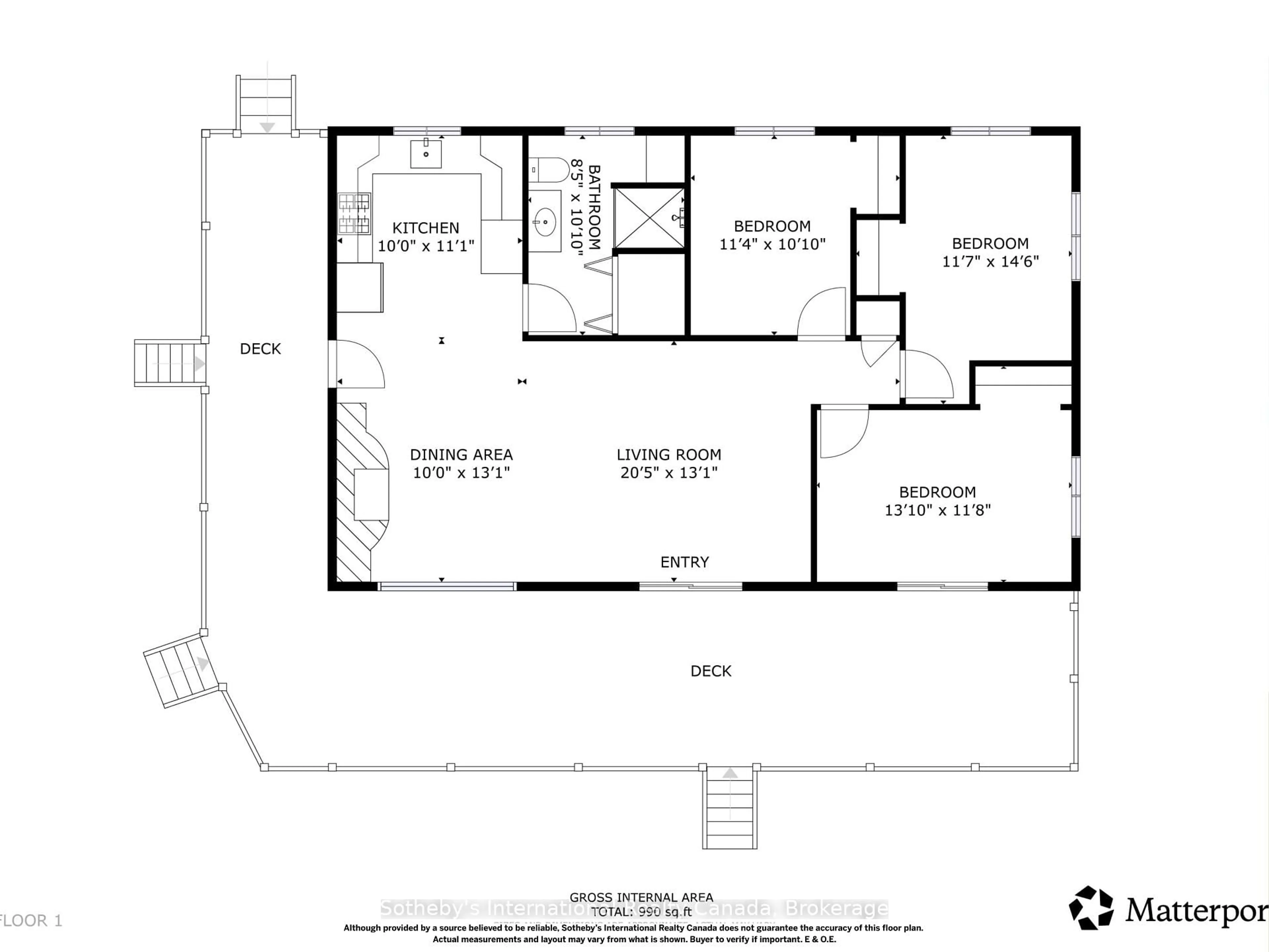 Floor plan for 834 Eastshore Rd, Georgian Bay Ontario P0C 1A0