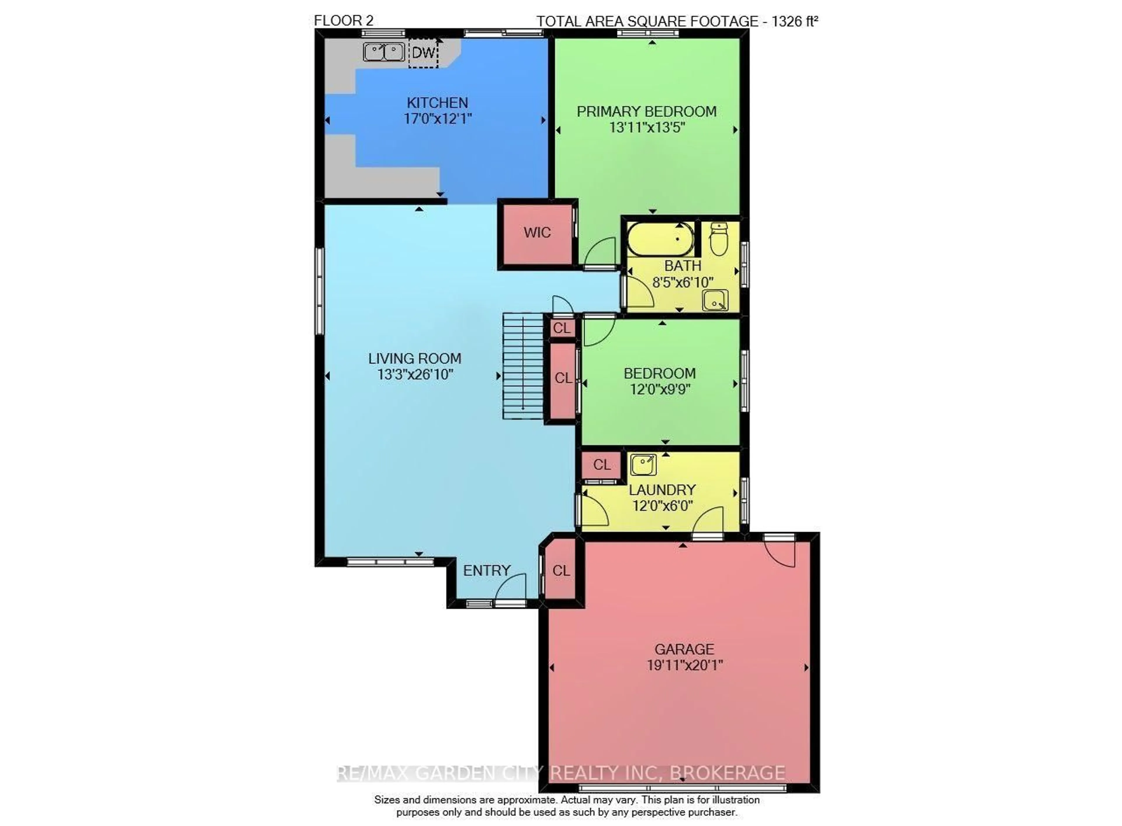 Floor plan for 5 Green Pointe Dr, Welland Ontario L3C 6Y2