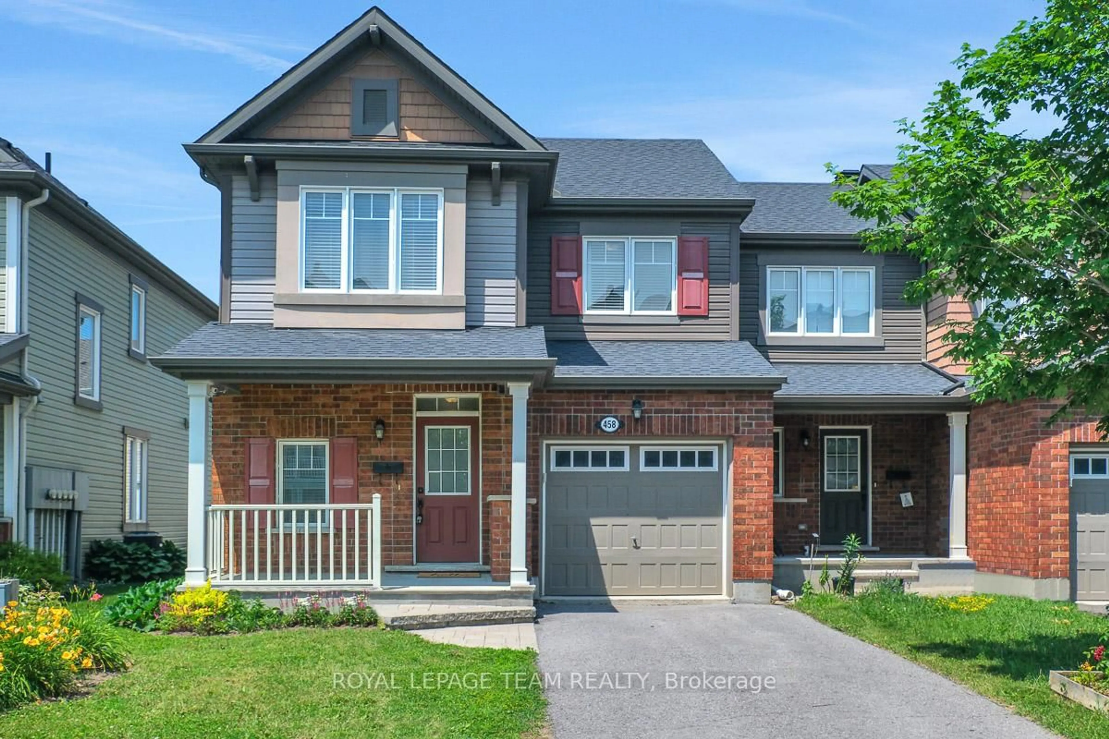 Home with brick exterior material, street for 458 White Arctic Ave, Ottawa Ontario K2J 6C8