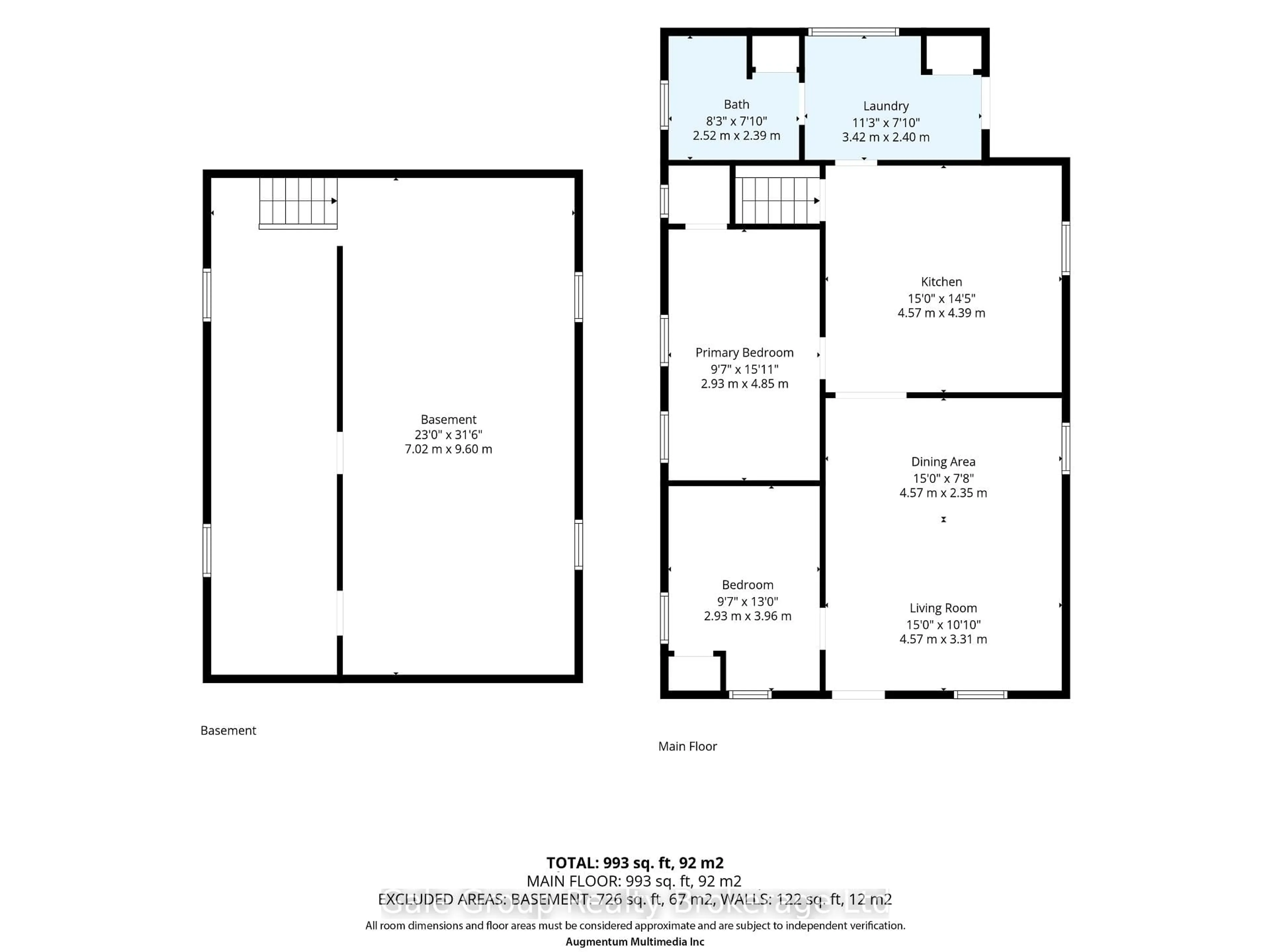 Floor plan for 160 John St, Ingersoll Ontario N5C 3G2