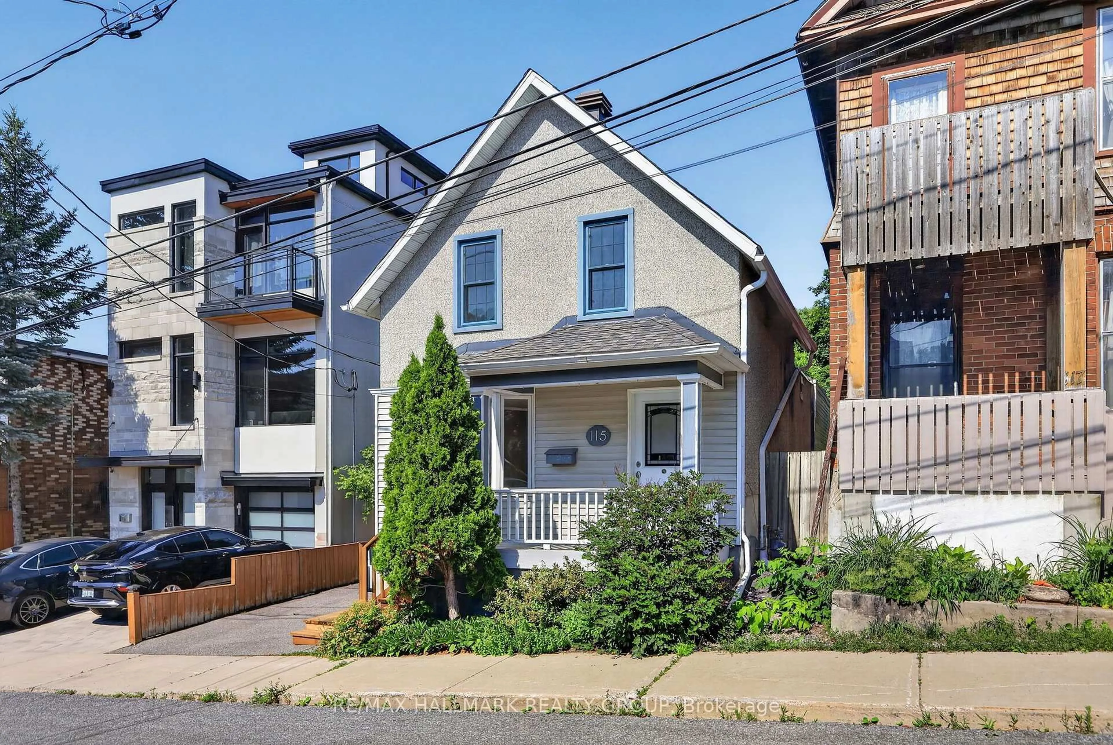 Home with brick exterior material, street for 115 Sherbrooke Ave, Ottawa Ontario K1Y 1S1